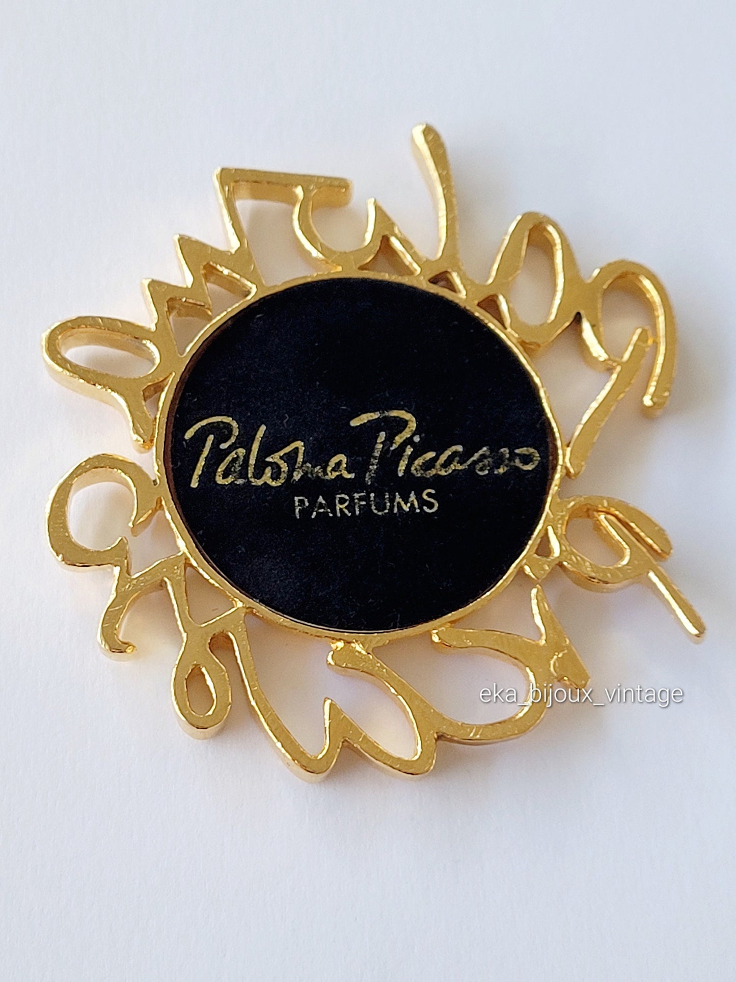 Paloma Picasso - Miroir de sac vintage