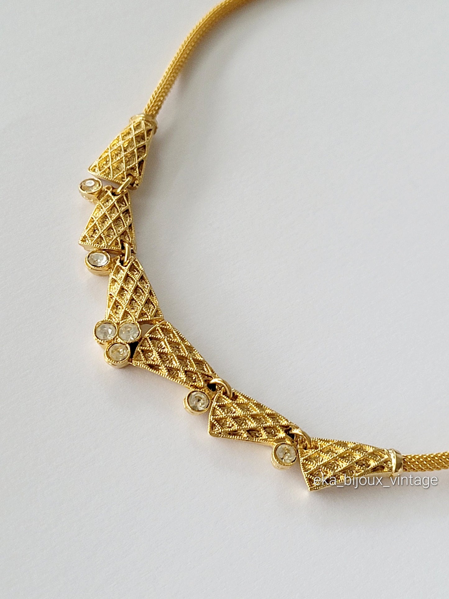 Balenciaga - Vintage gold necklace