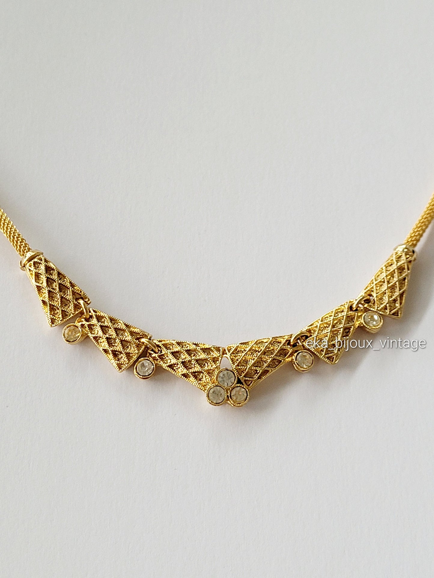 Balenciaga - Vintage gold necklace