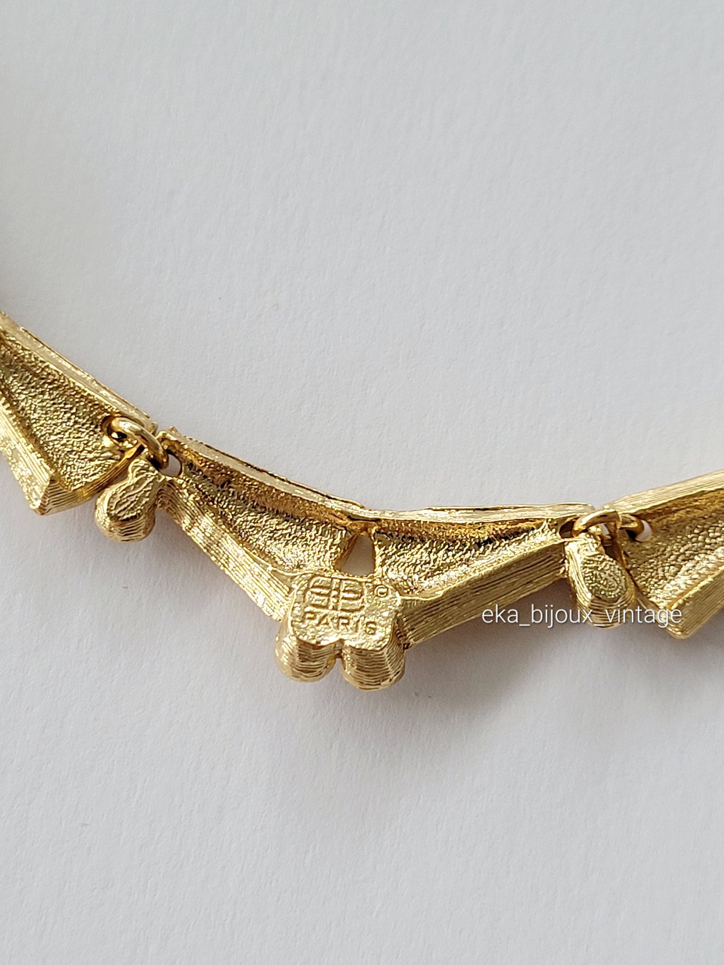 Balenciaga - Vintage gold necklace