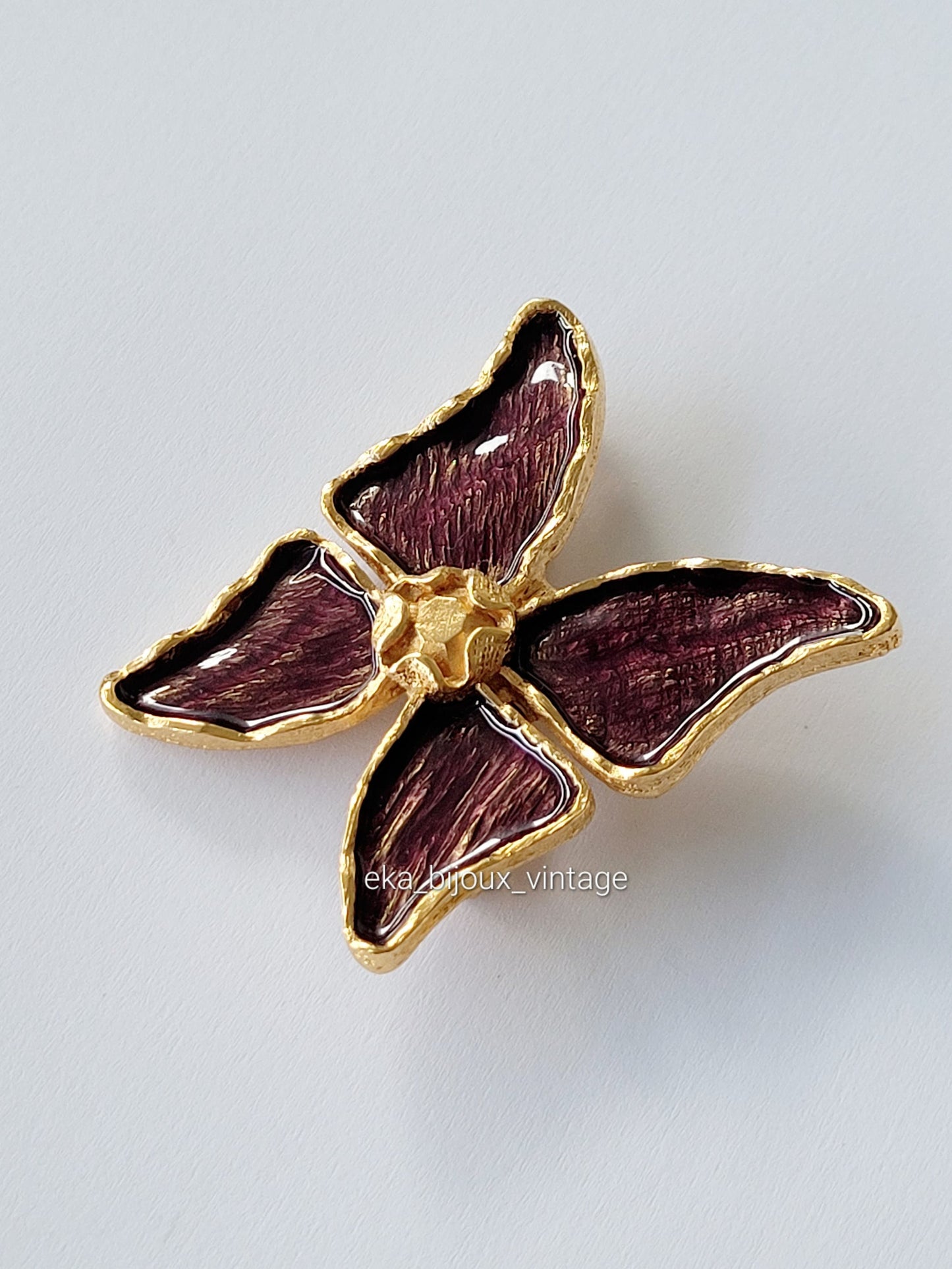 Yves Saint Laurent - Broche vintage Papillion