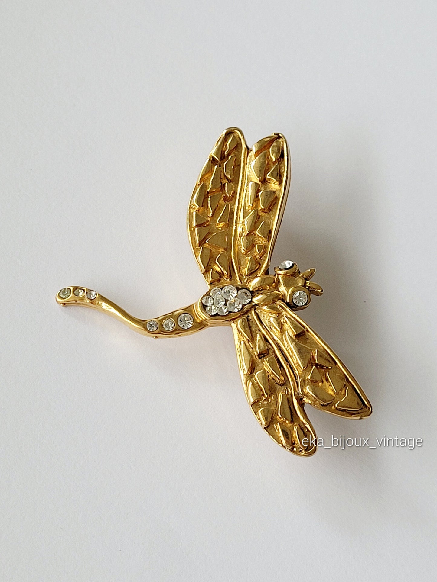 Jacky de G - Vintage Dragonfly brooch