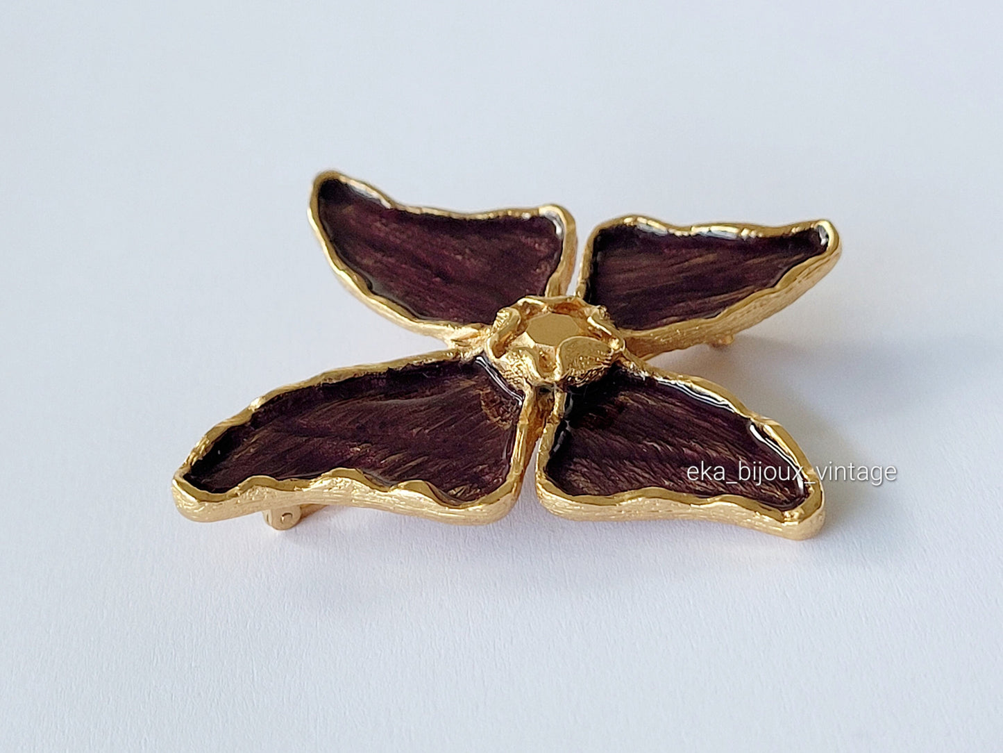 Yves Saint Laurent - Vintage Papillion brooch