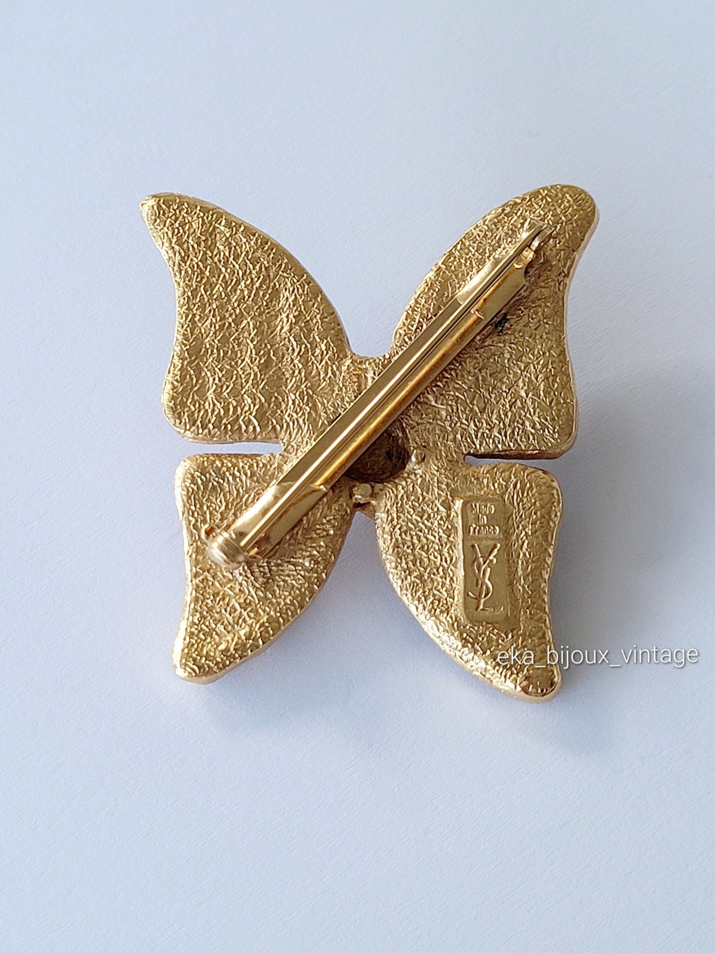 Yves Saint Laurent - Vintage Papillion brooch