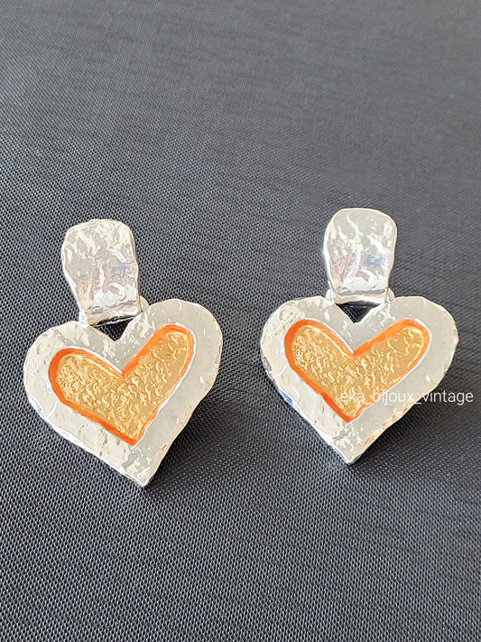 Edouard Rambaud - Vintage Heart earrings