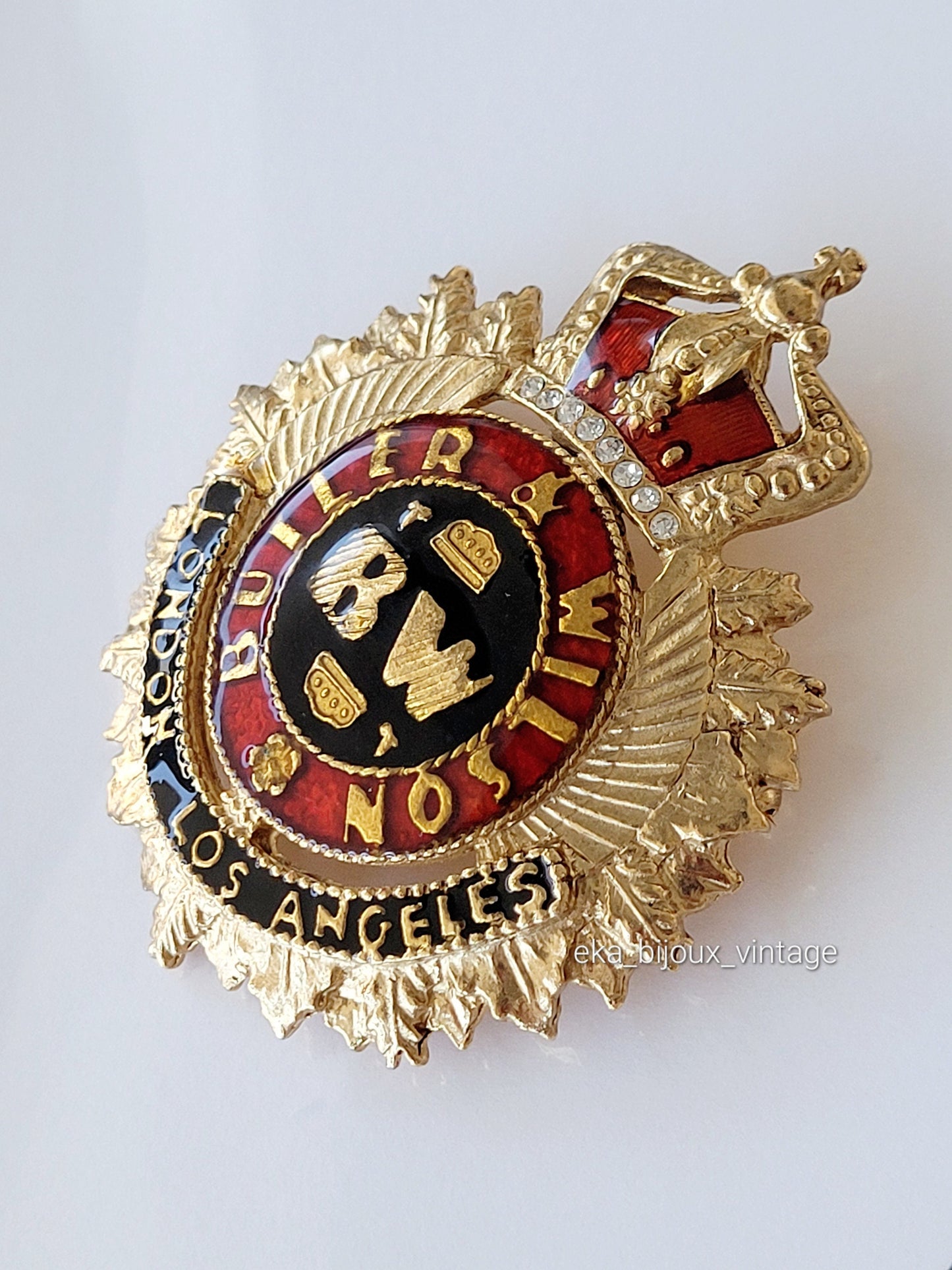 Butler & Wilson - Grande broche vintage