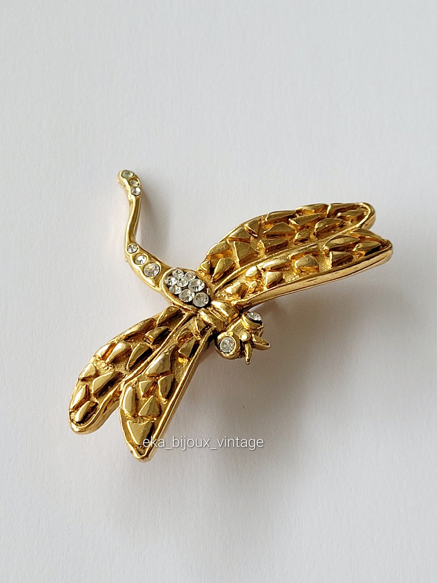 Jacky de G - Vintage Dragonfly brooch