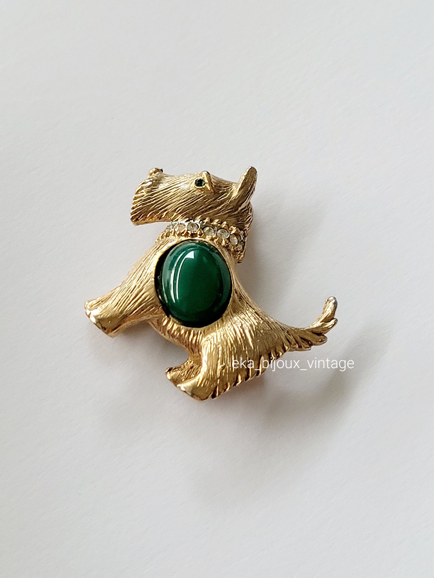 Craft - Broche vintage Chien