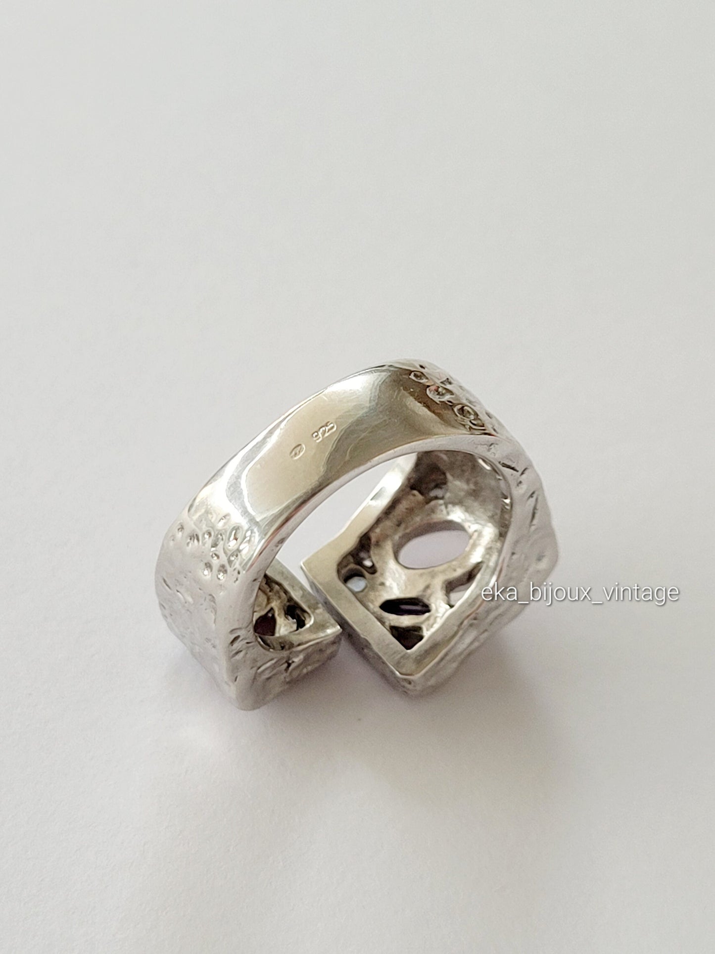 Christian Lacroix - Bague vintage en argent