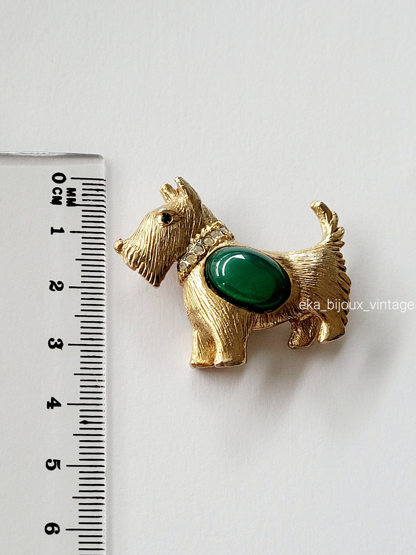 Craft - Broche vintage Chien