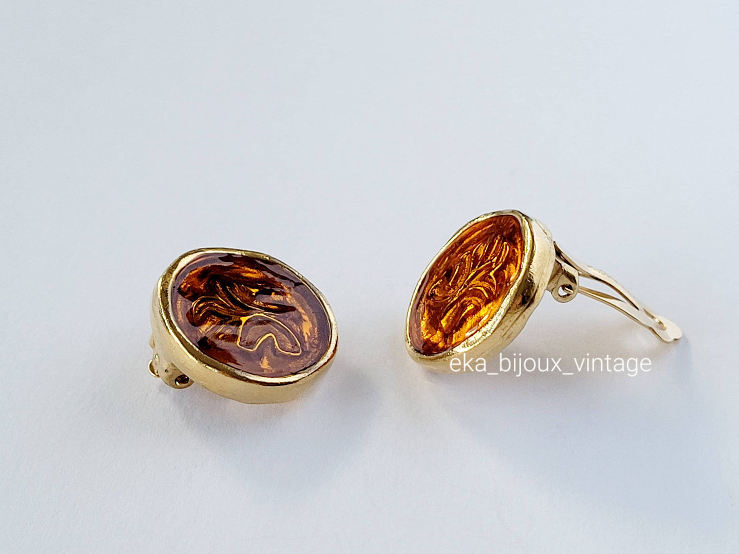 Nina Ricci - Boucles d'oreilles vintage