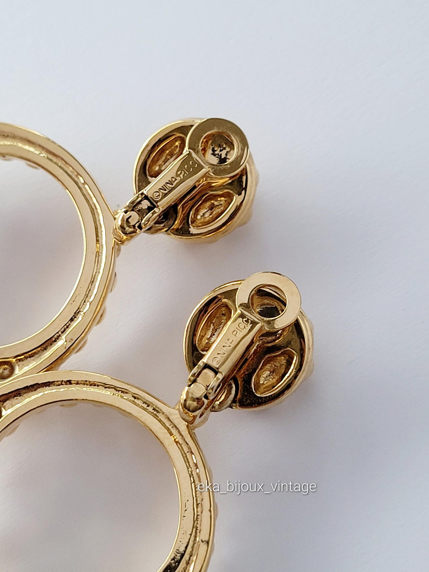 Nina Ricci - Boucles d'oreilles vintage