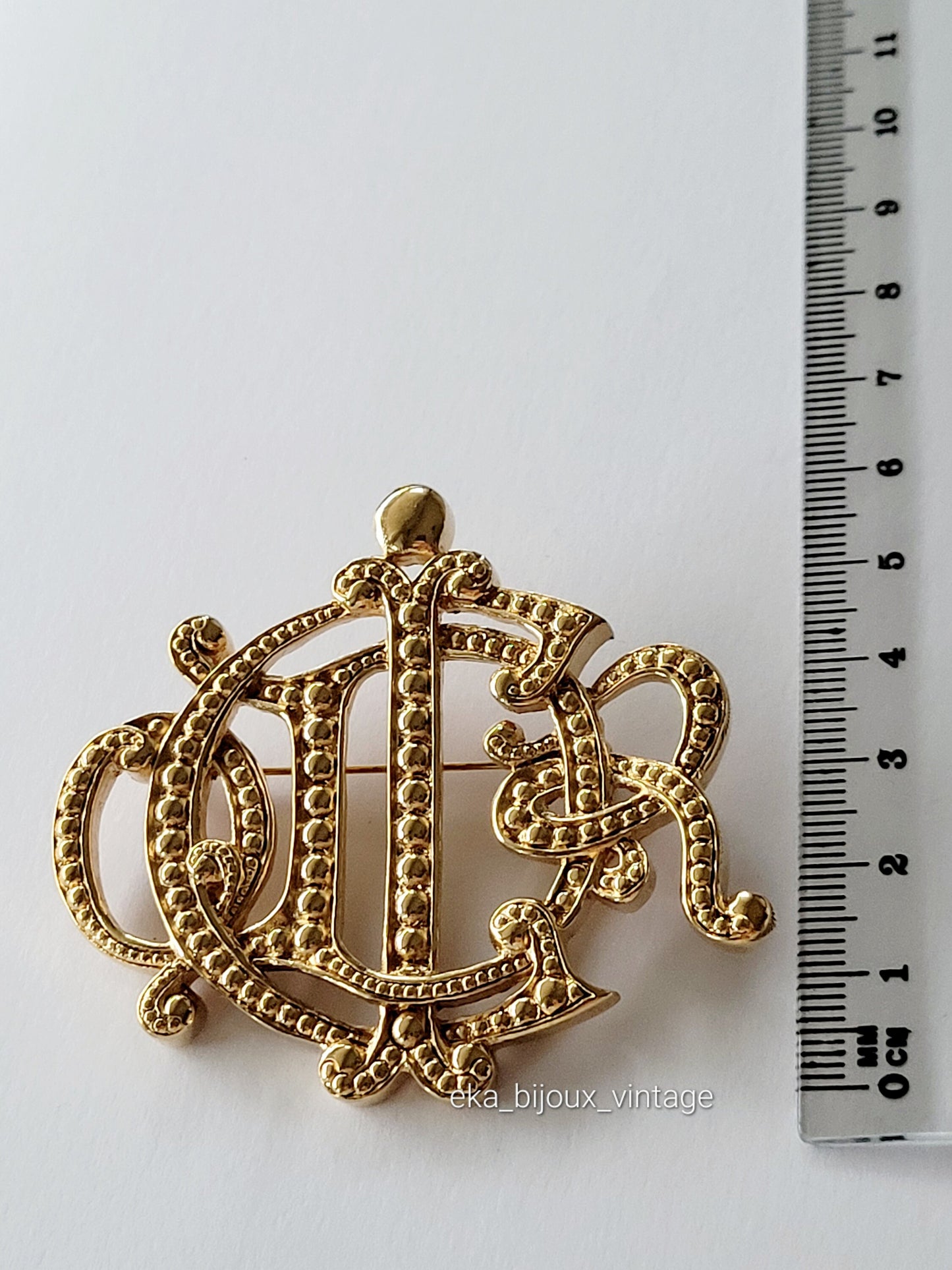 Christian Dior - Grande broche vintage