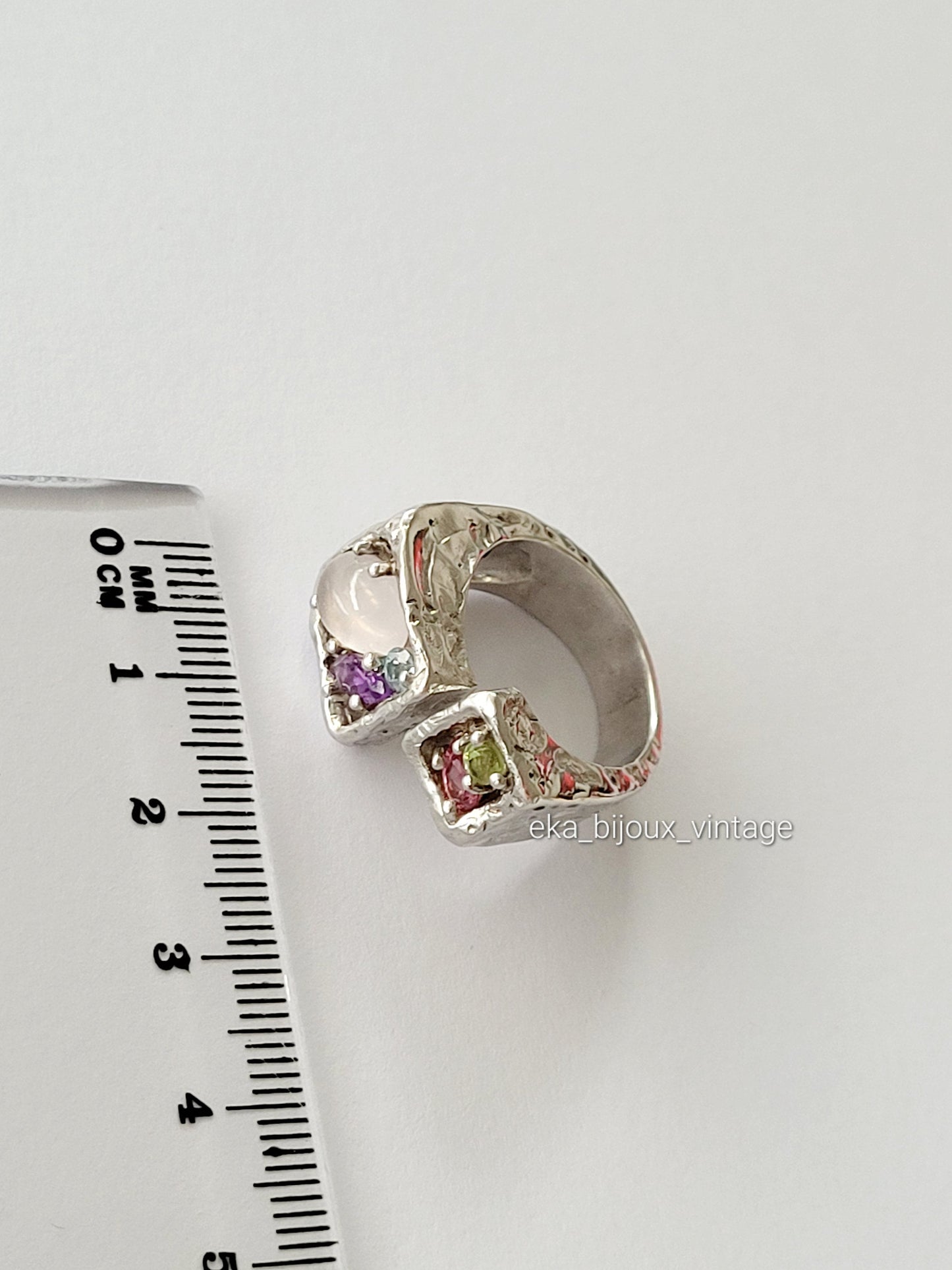 Christian Lacroix - Bague vintage en argent