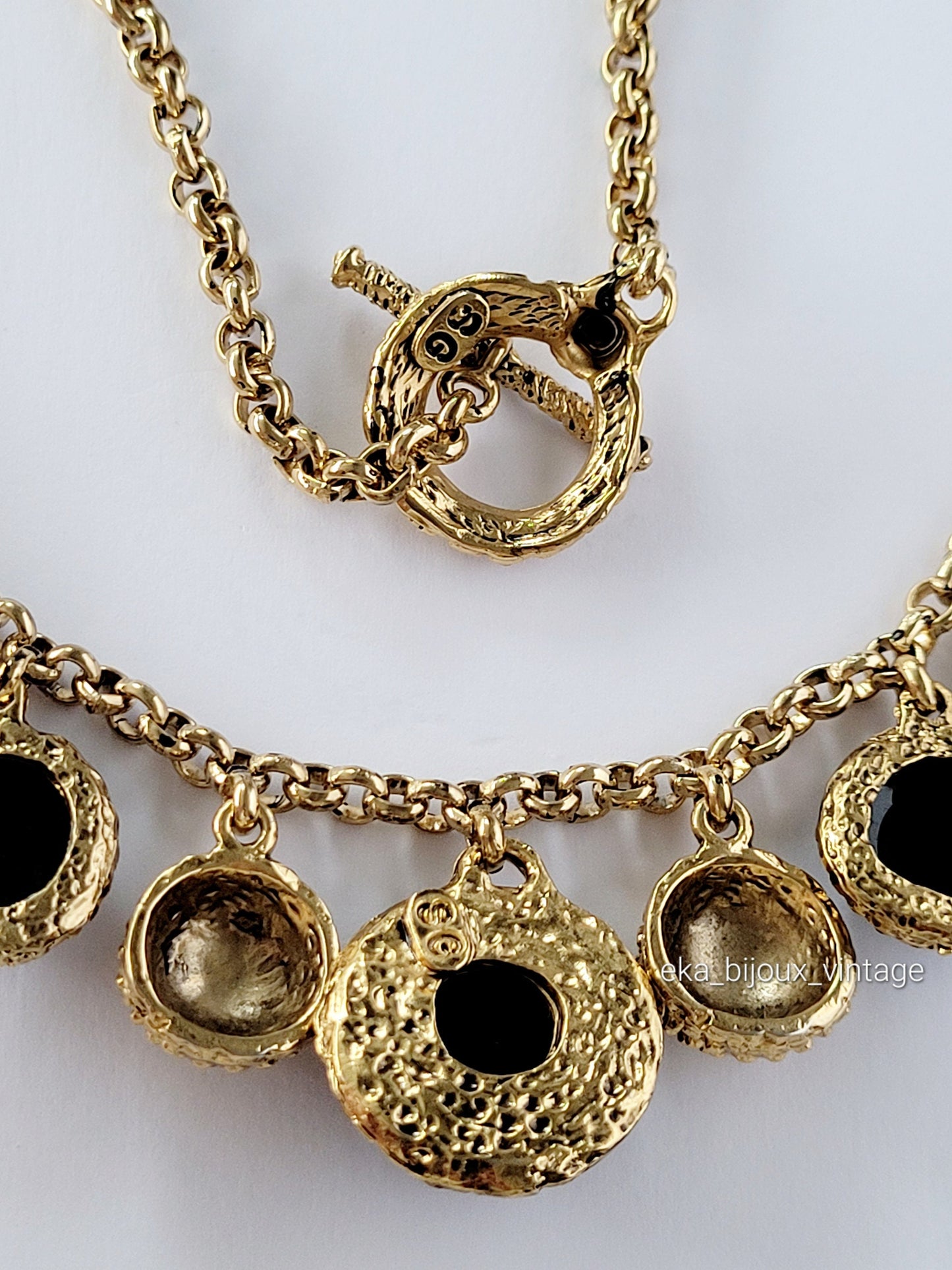 SG - Vintage golden necklace