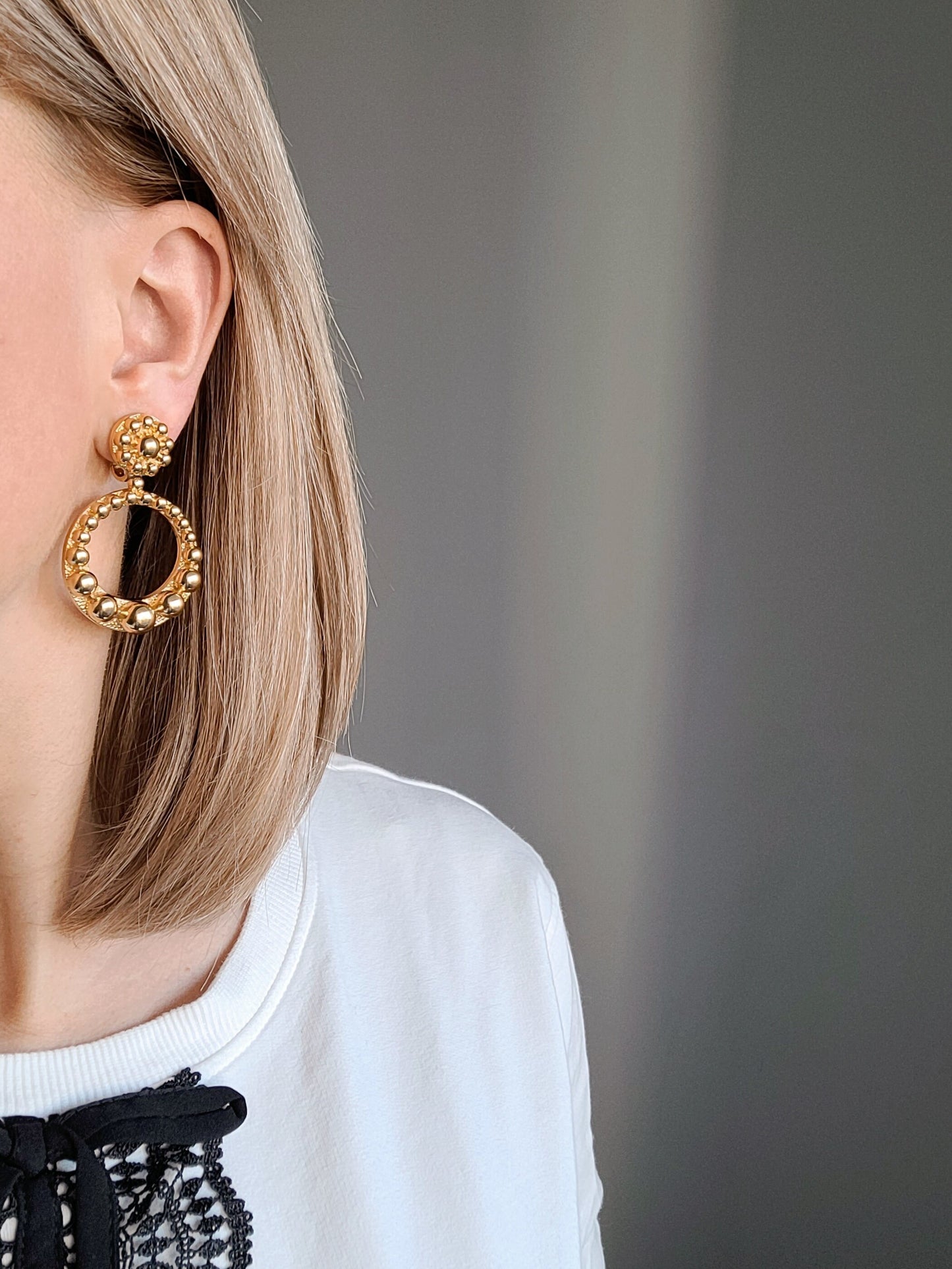 Nina Ricci - Boucles d'oreilles vintage