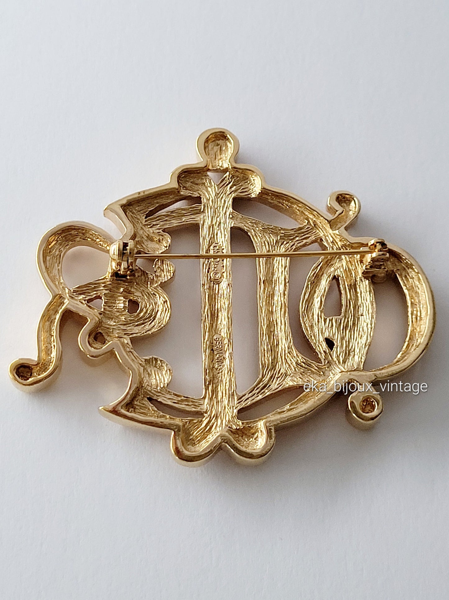 Christian Dior - Large vintage brooch