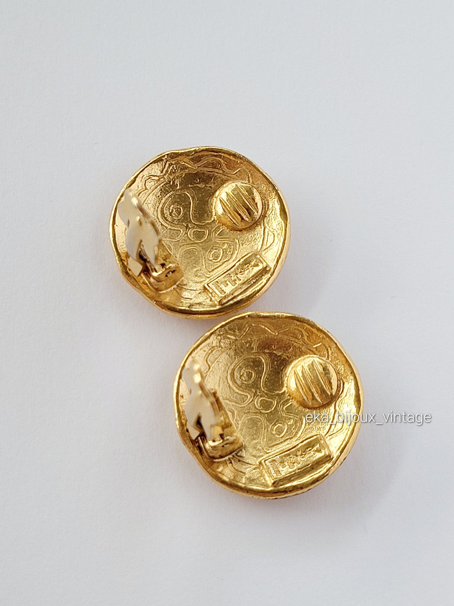 Yves Saint Laurent - Boucles d'oreilles vintage