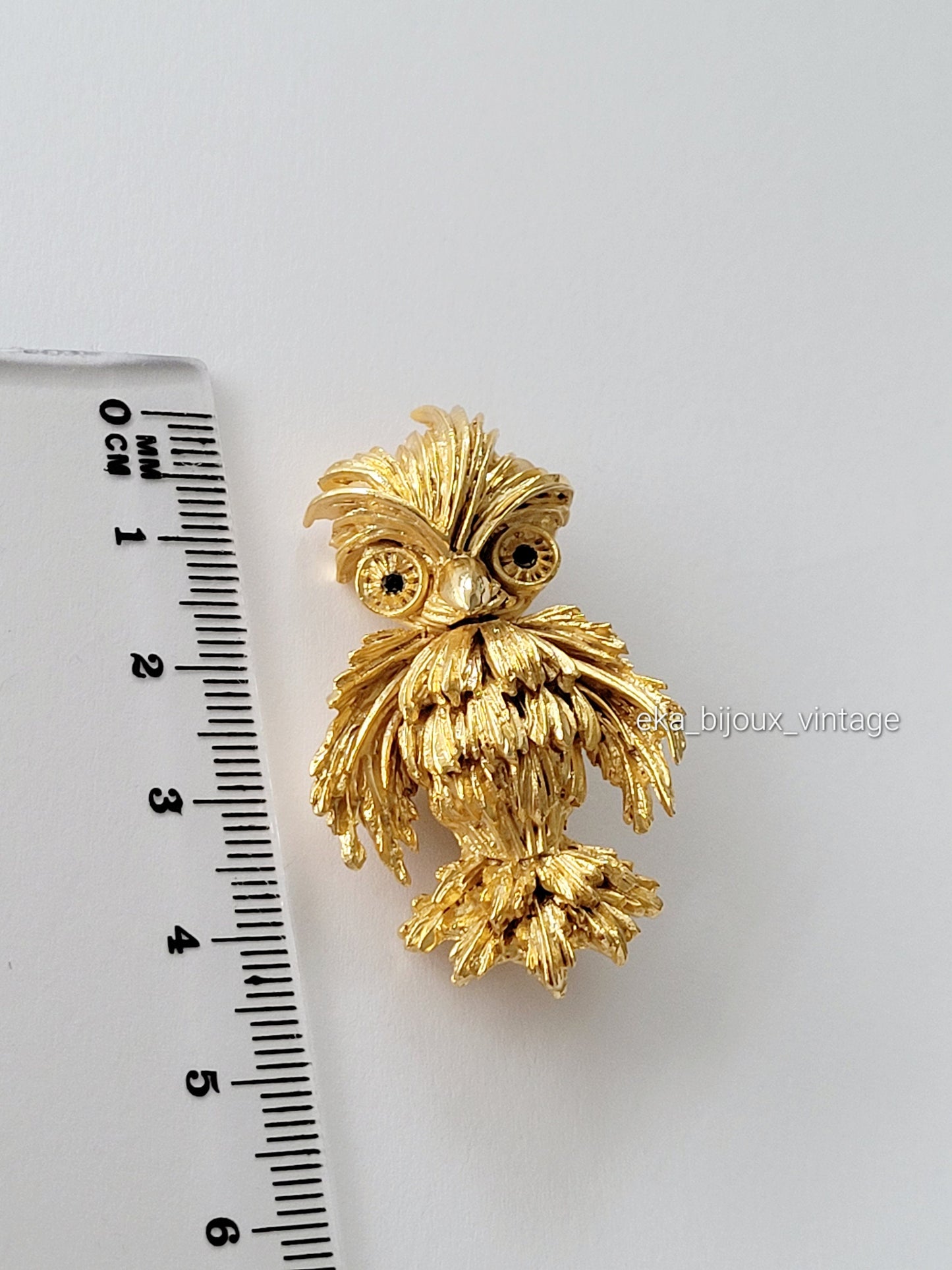 Orena Paris - Vintage brooch - Owl