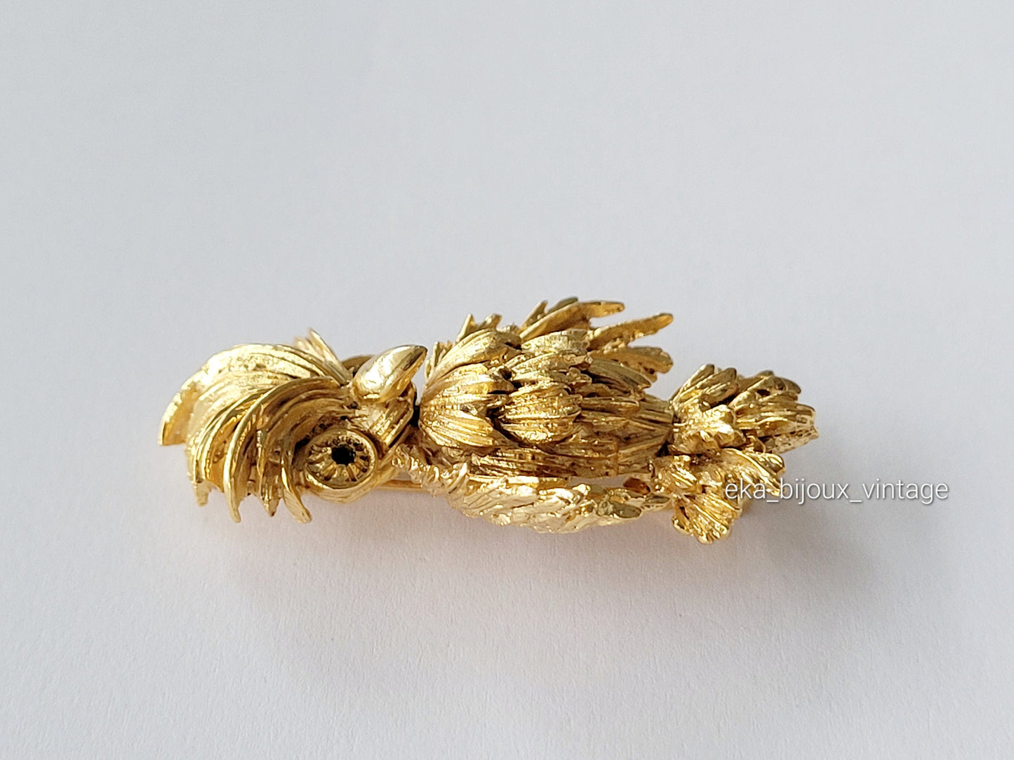 Orena Paris - Vintage brooch - Owl