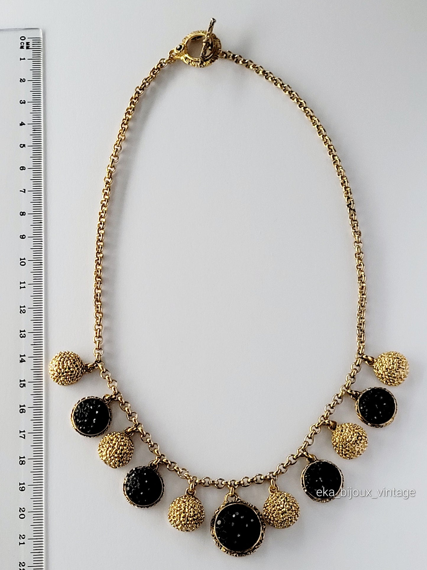 SG - Vintage golden necklace