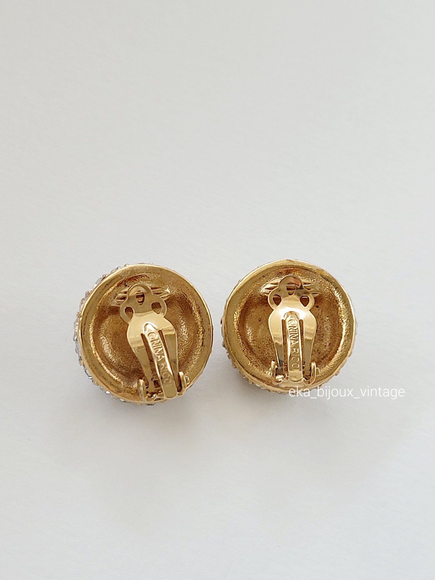 Nina Ricci - Boucles d'oreilles vintage