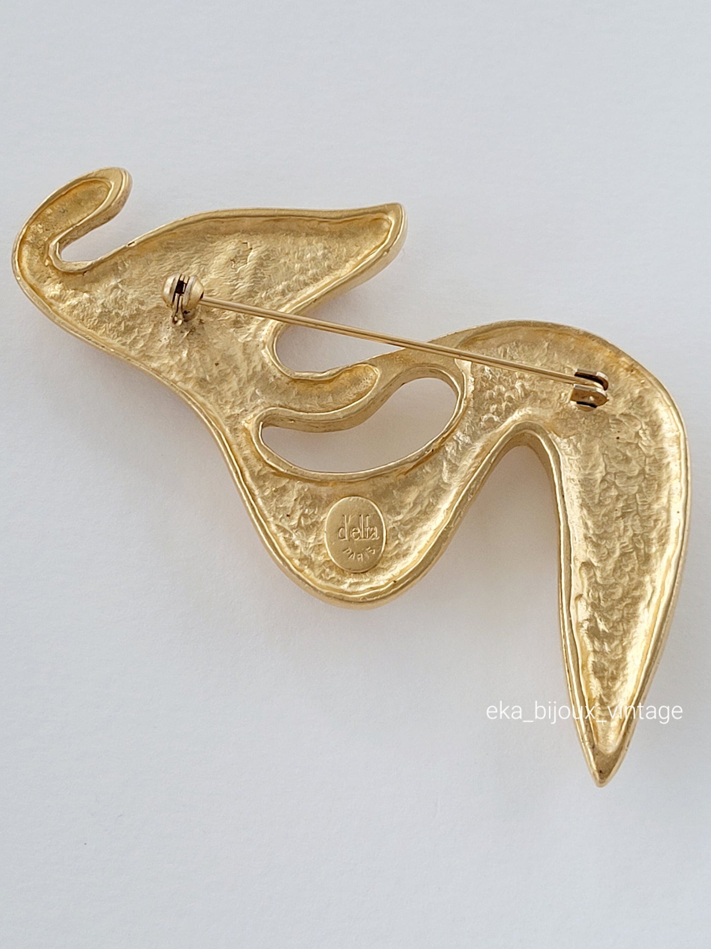 D'elfa Paris - Grande broche vintage