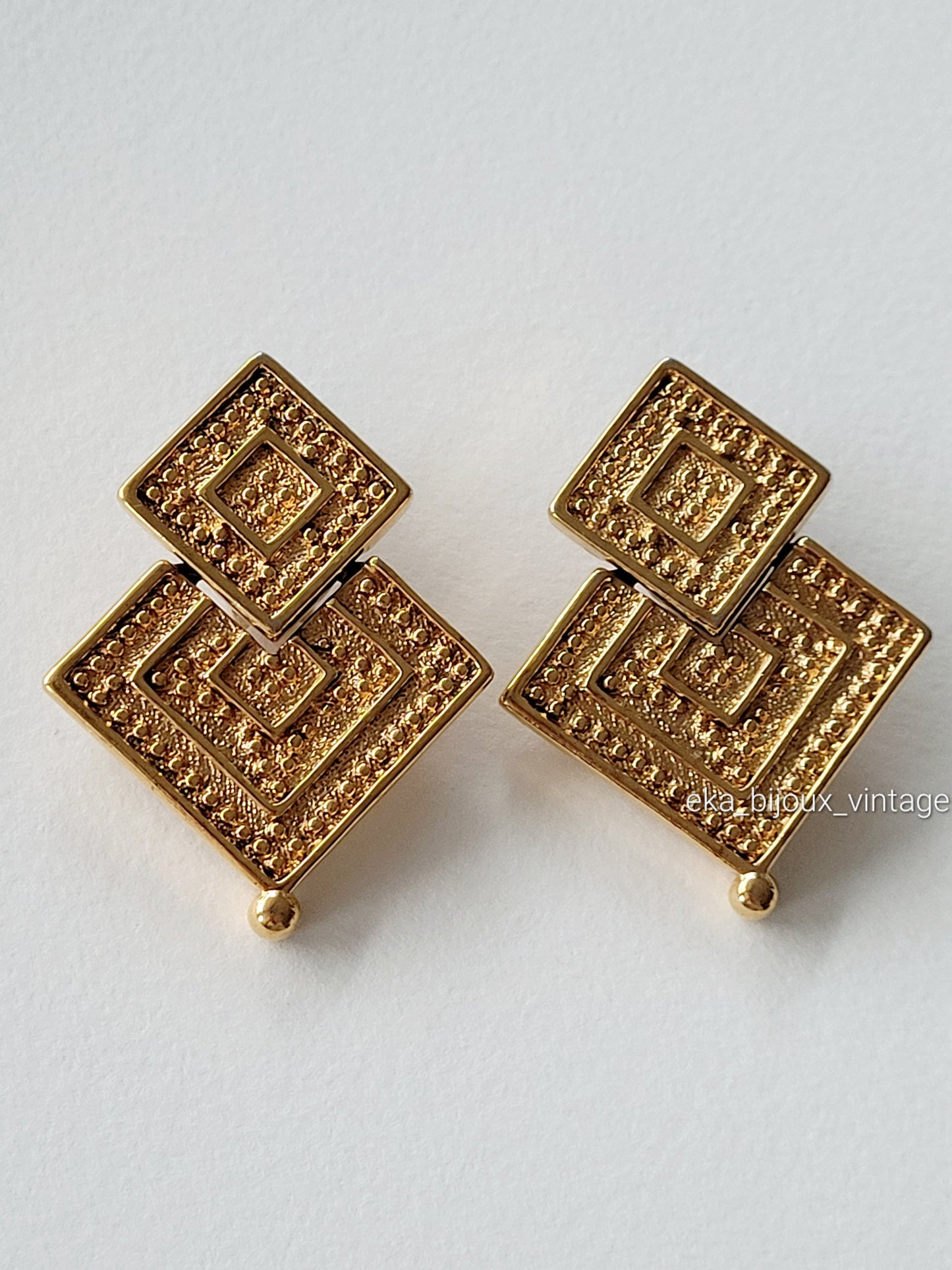 Agatha Paris - Vintage dangling earrings