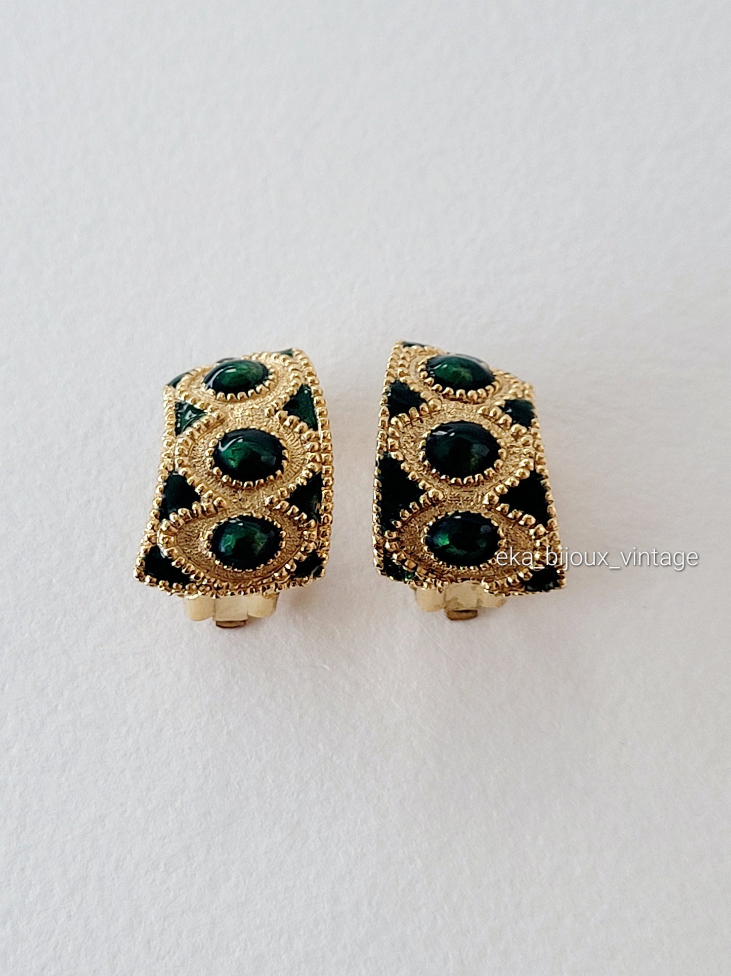 Orena Paris - Boucles d'oreilles vintage