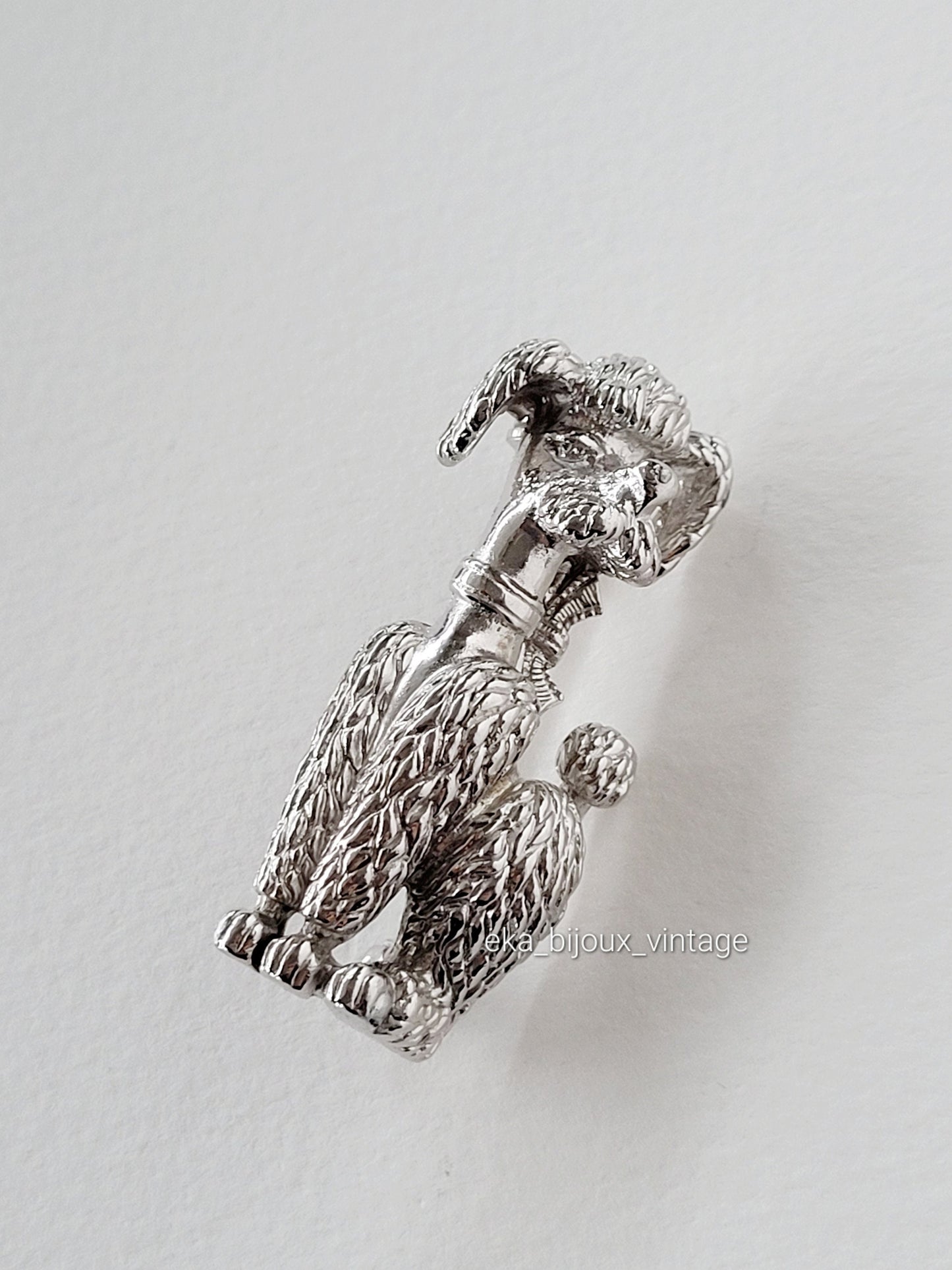 Sphinx - Vintage Poodle Brooch