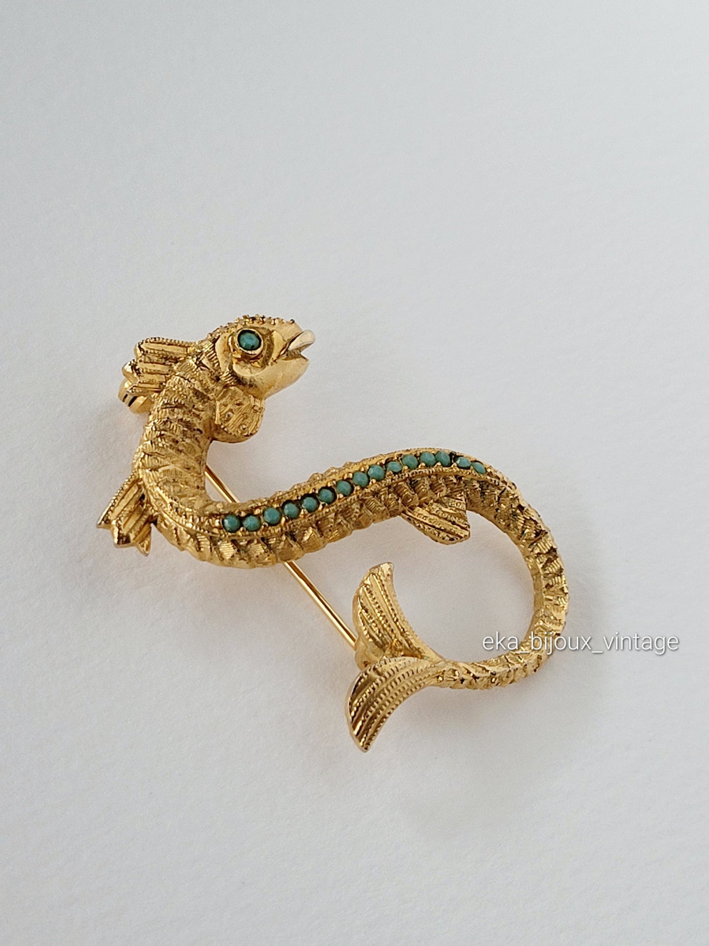 Vintage brooch - Dragon