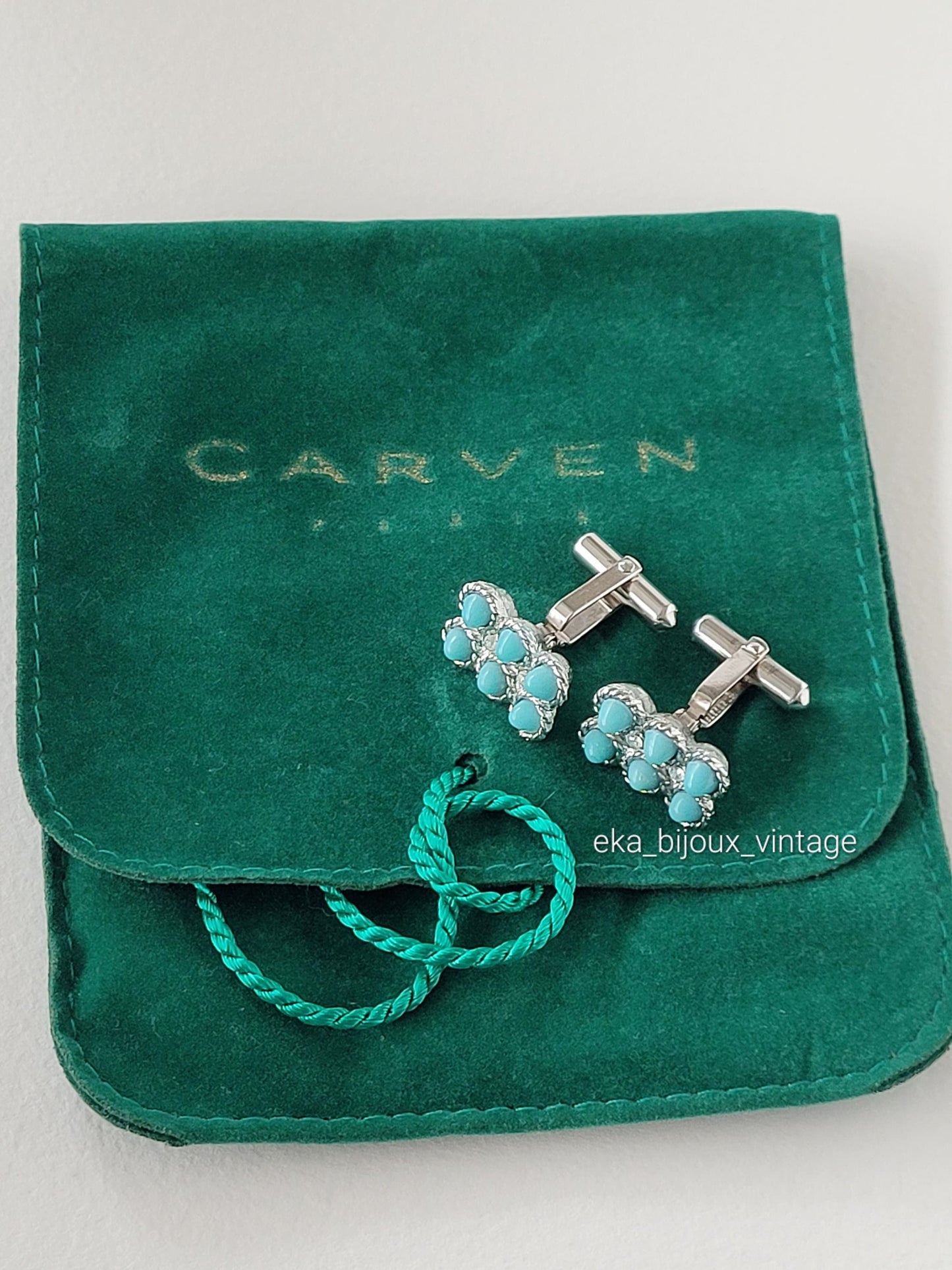 Carven - Boutons de manchette vintage