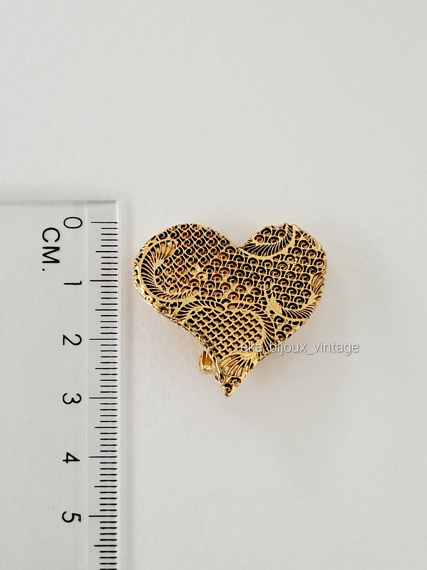 Christian Lacroix - Vintage Heart earrings