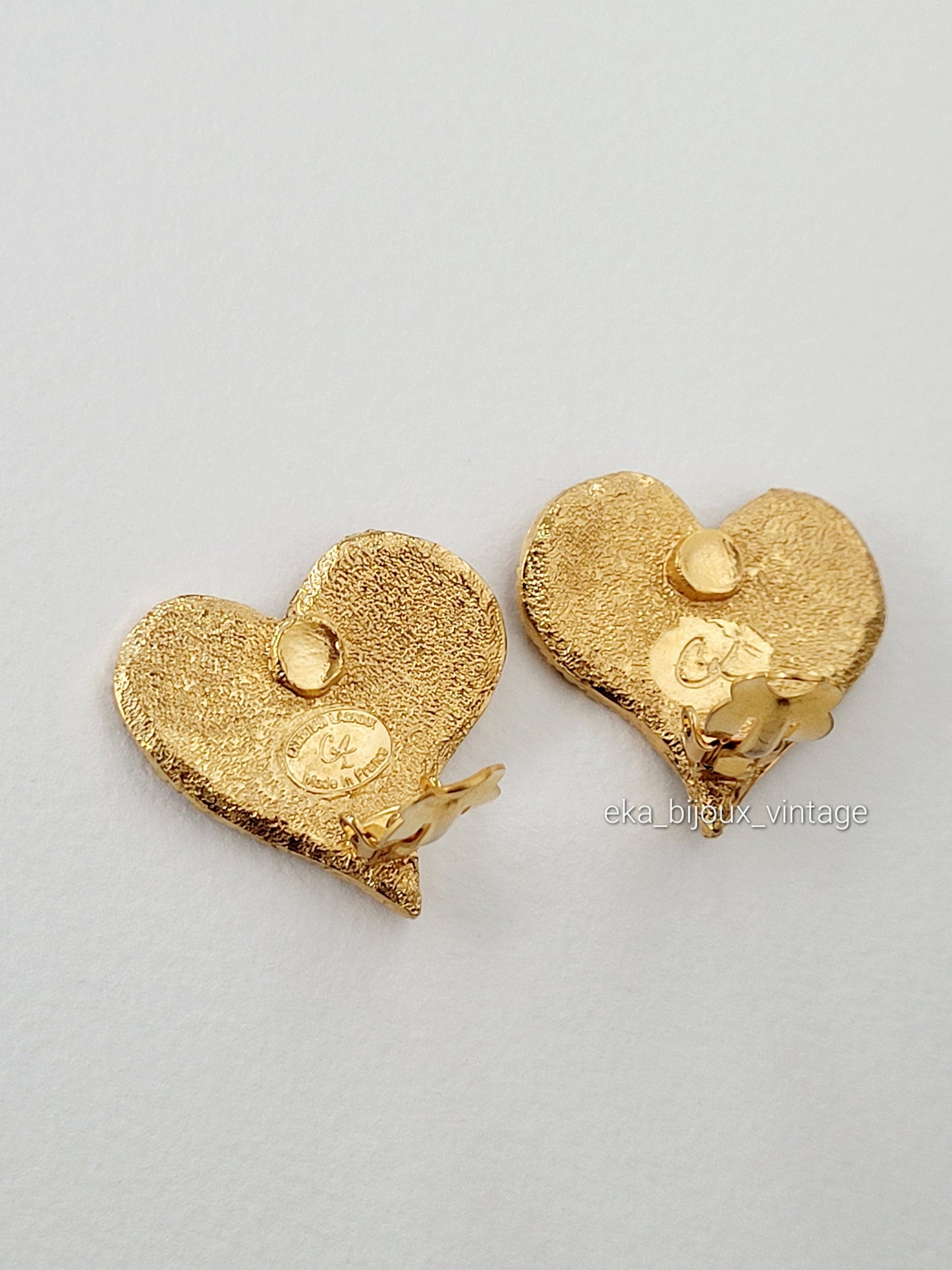 Christian Lacroix - Vintage Heart earrings