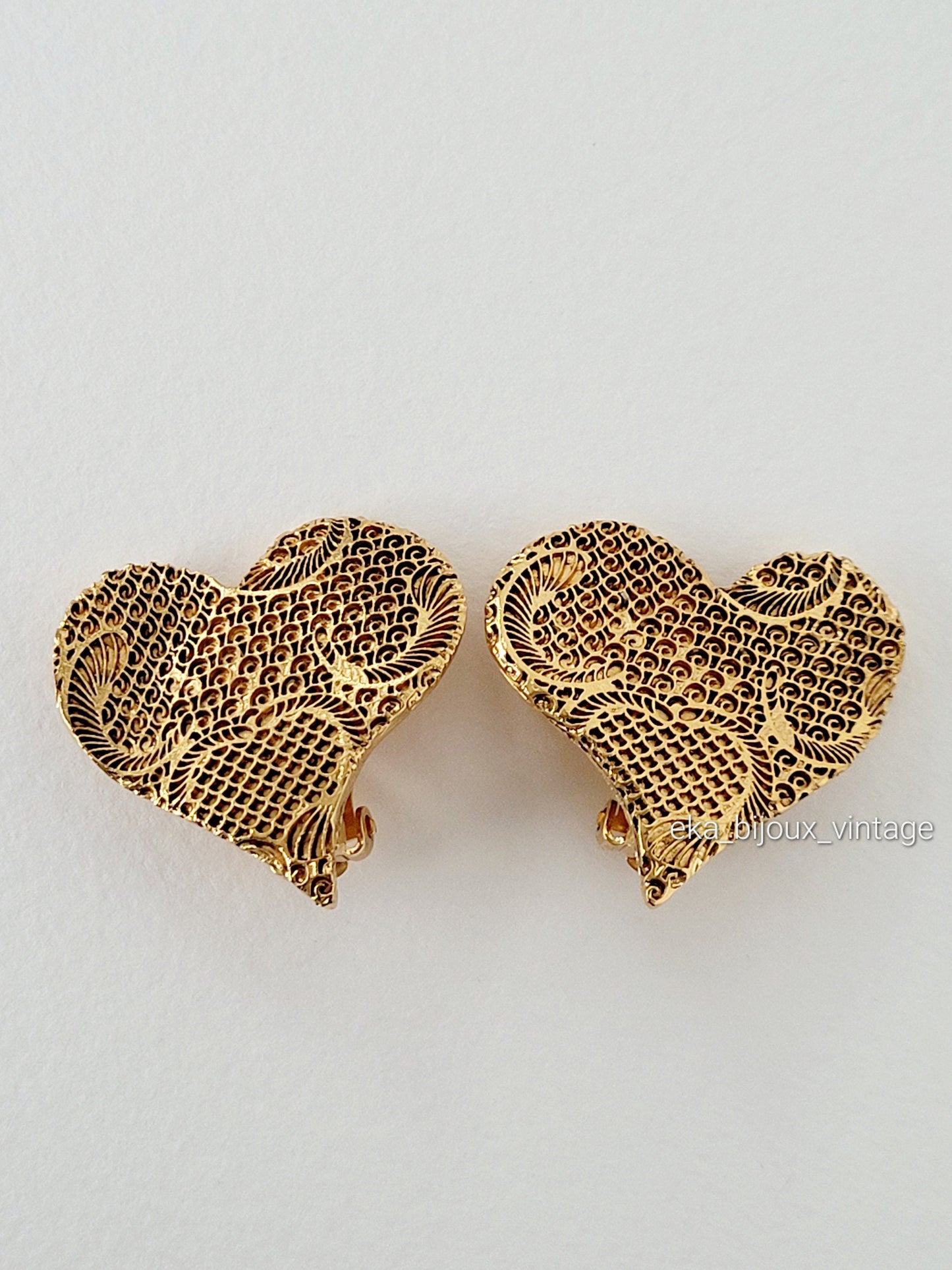 Christian Lacroix - Vintage Heart earrings