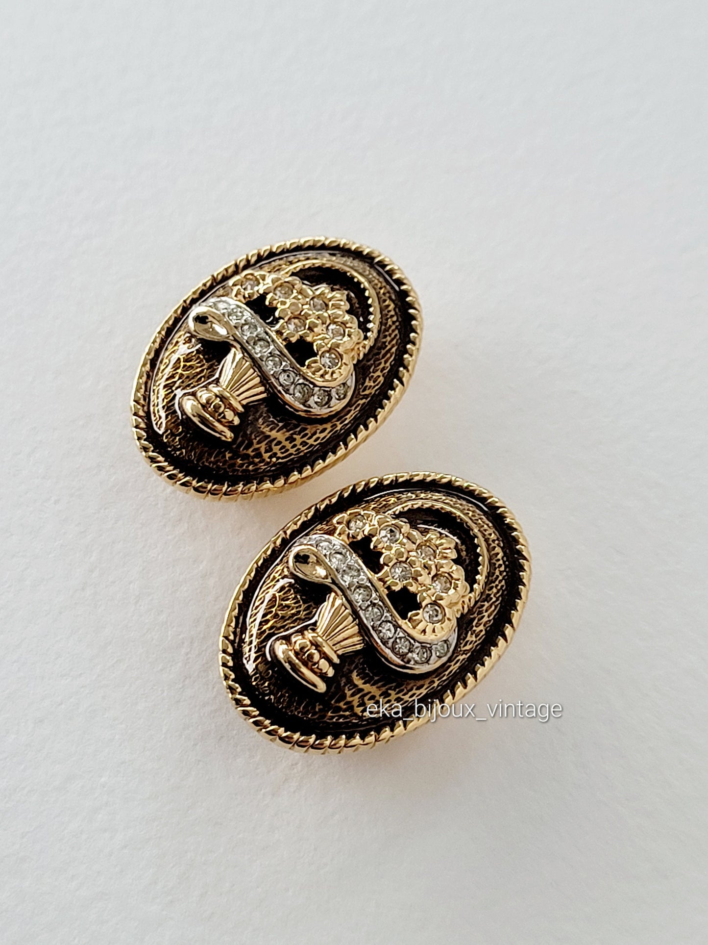 Nina Ricci - Boucles d'oreilles vintage