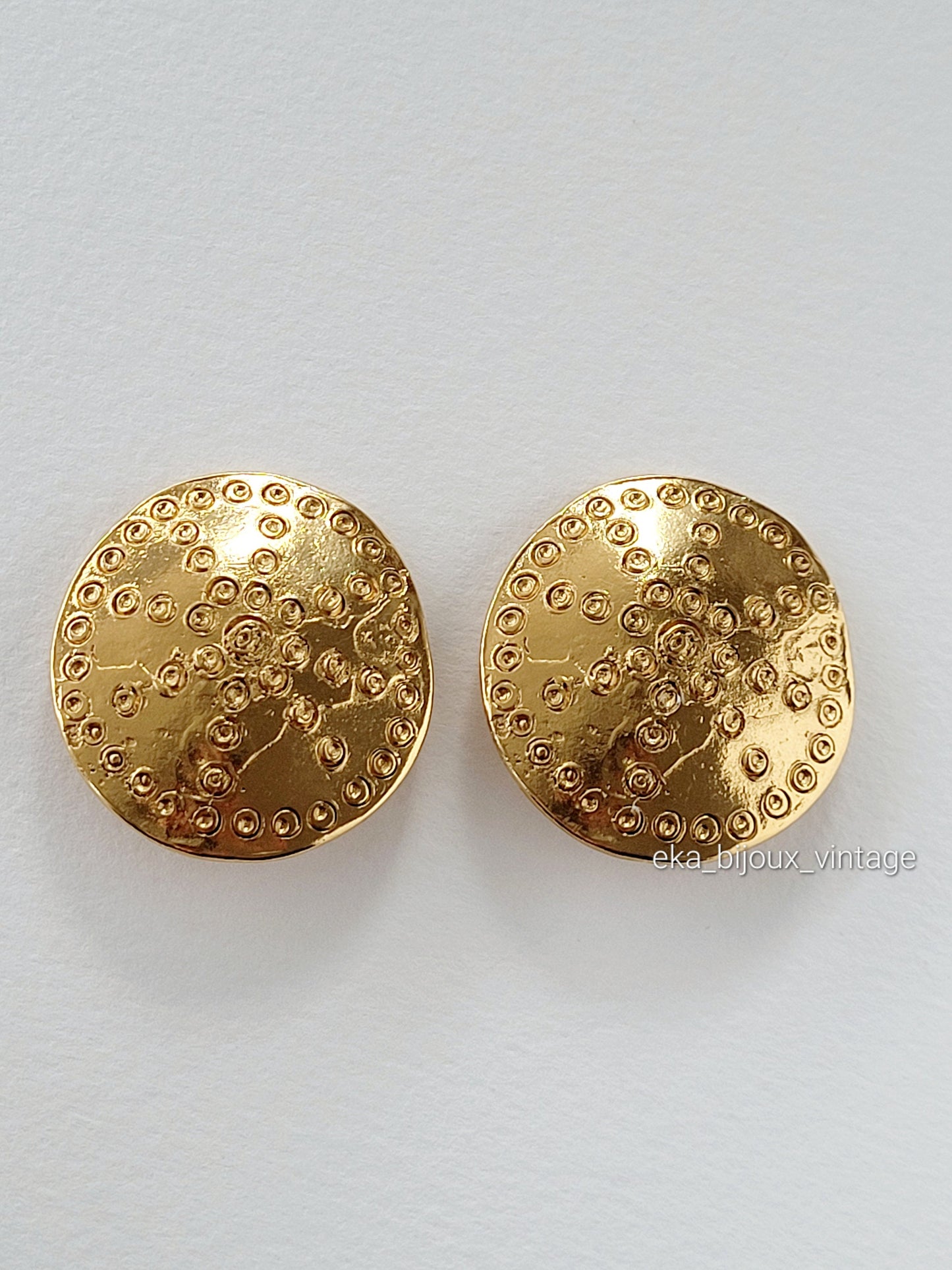 Yves Saint Laurent -Large vintage earrings