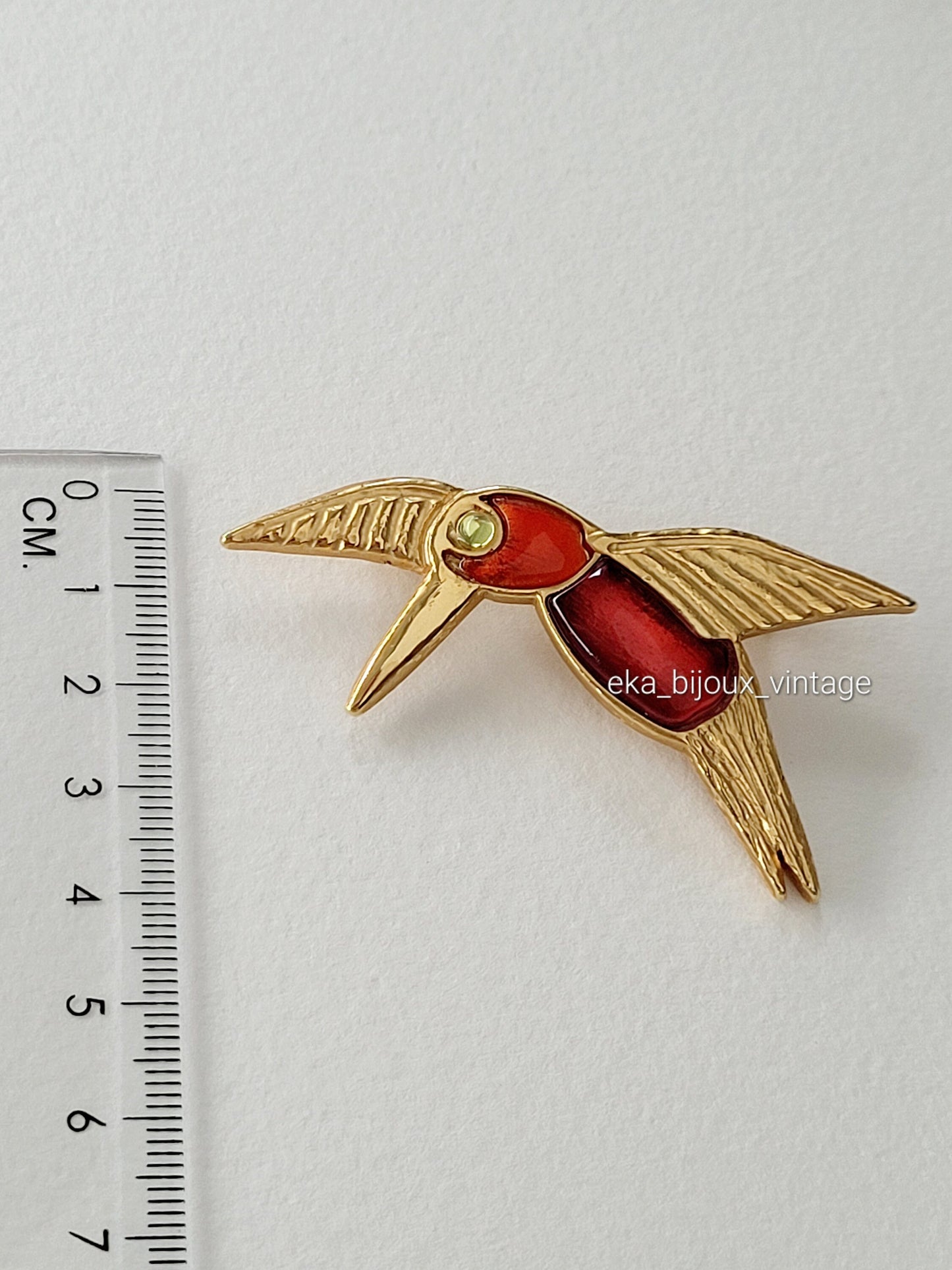 Dolce Vita - Vintage brooch - Bird