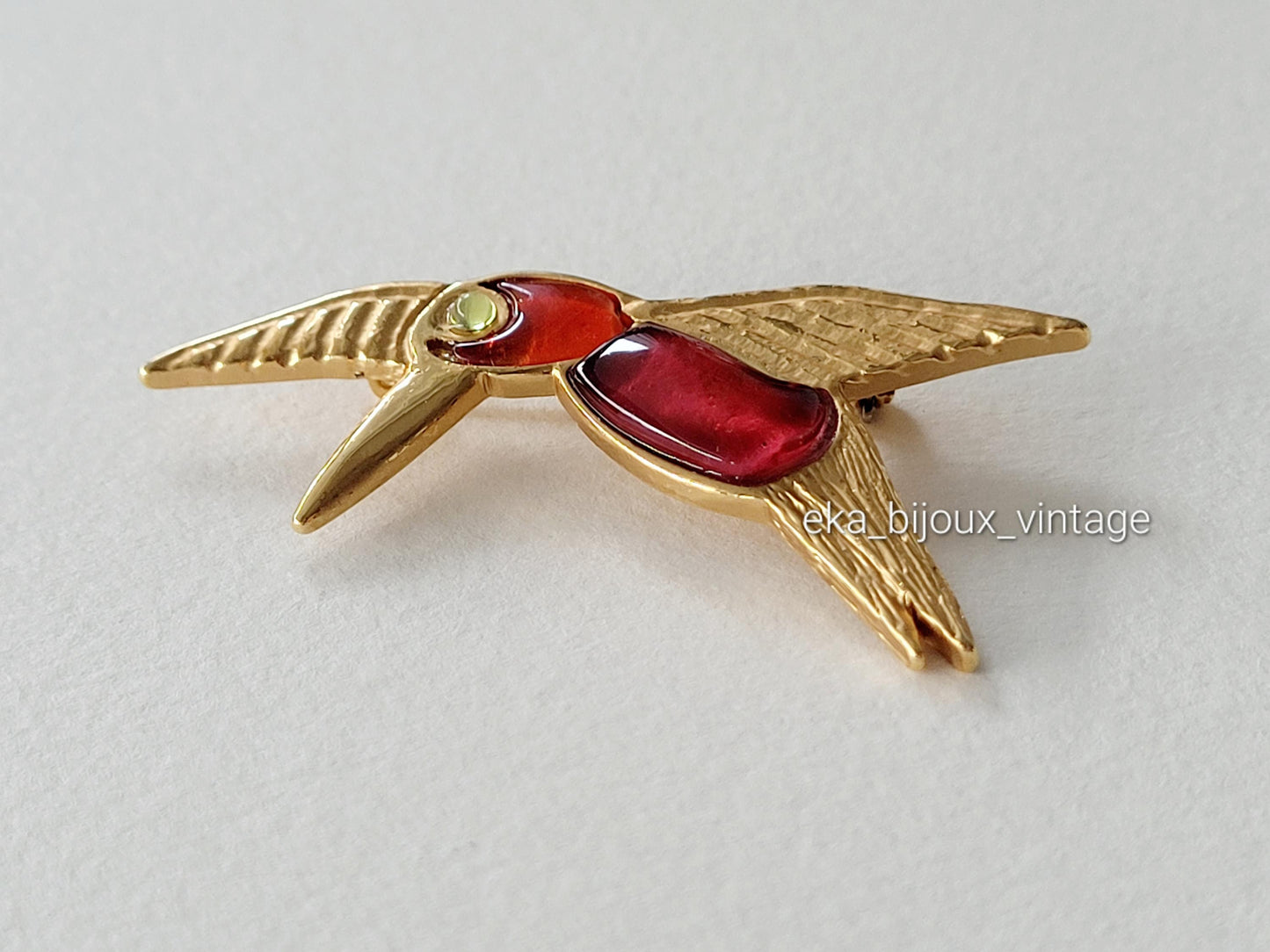 Dolce Vita - Vintage brooch - Bird