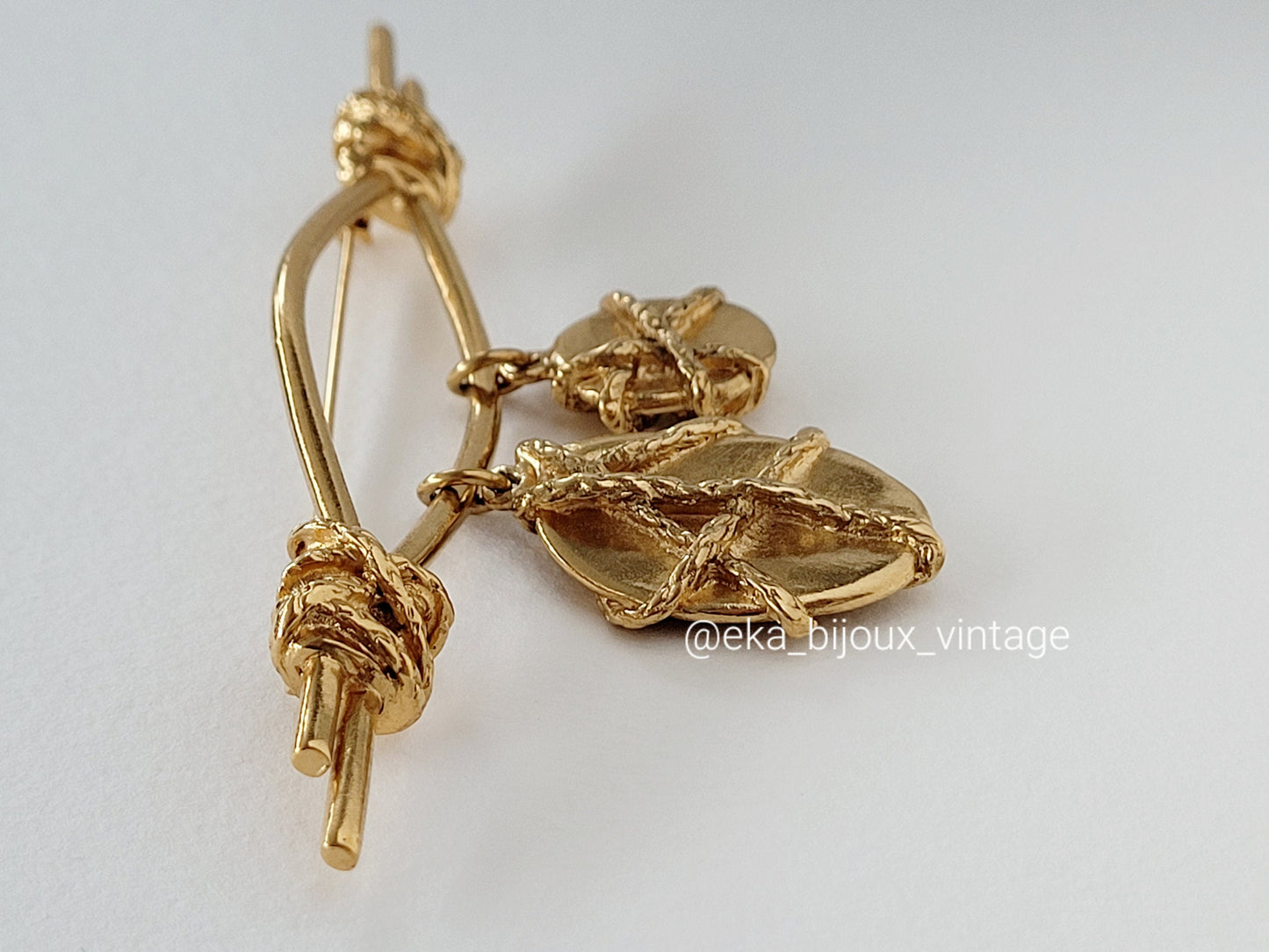 Atalante - Grande broche vintage