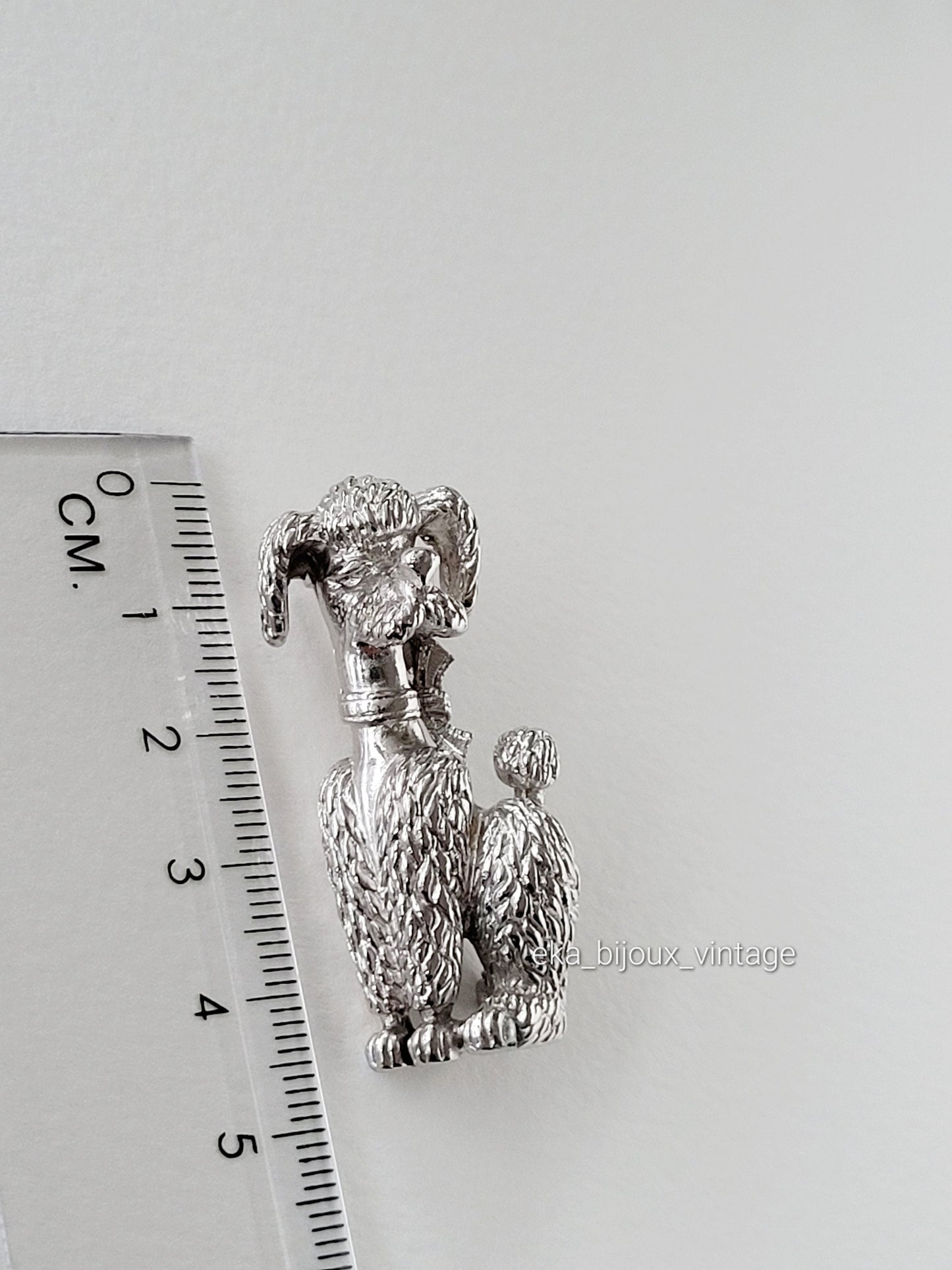 Sphinx - Broche vintage Caniche