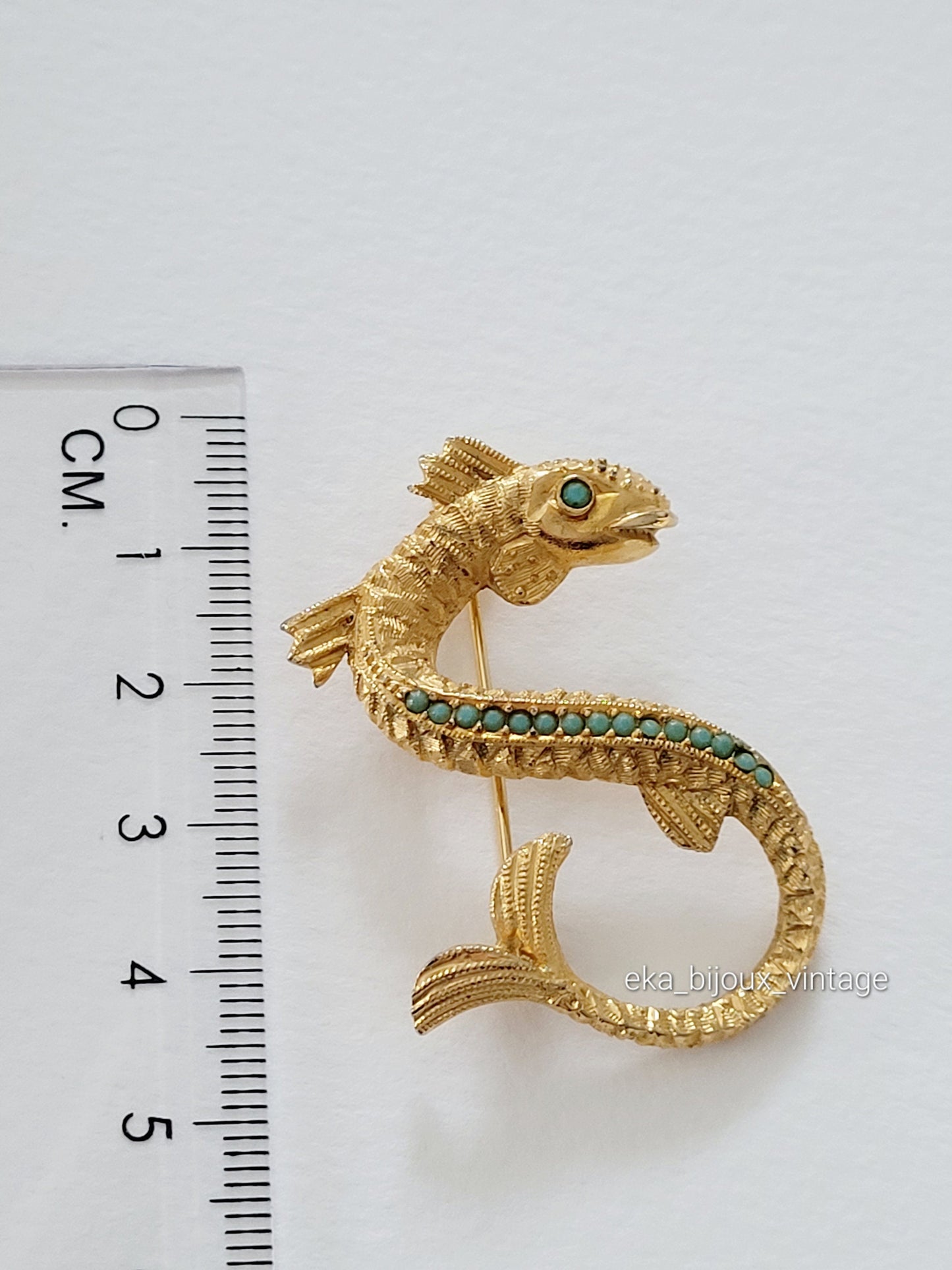 Vintage brooch - Dragon