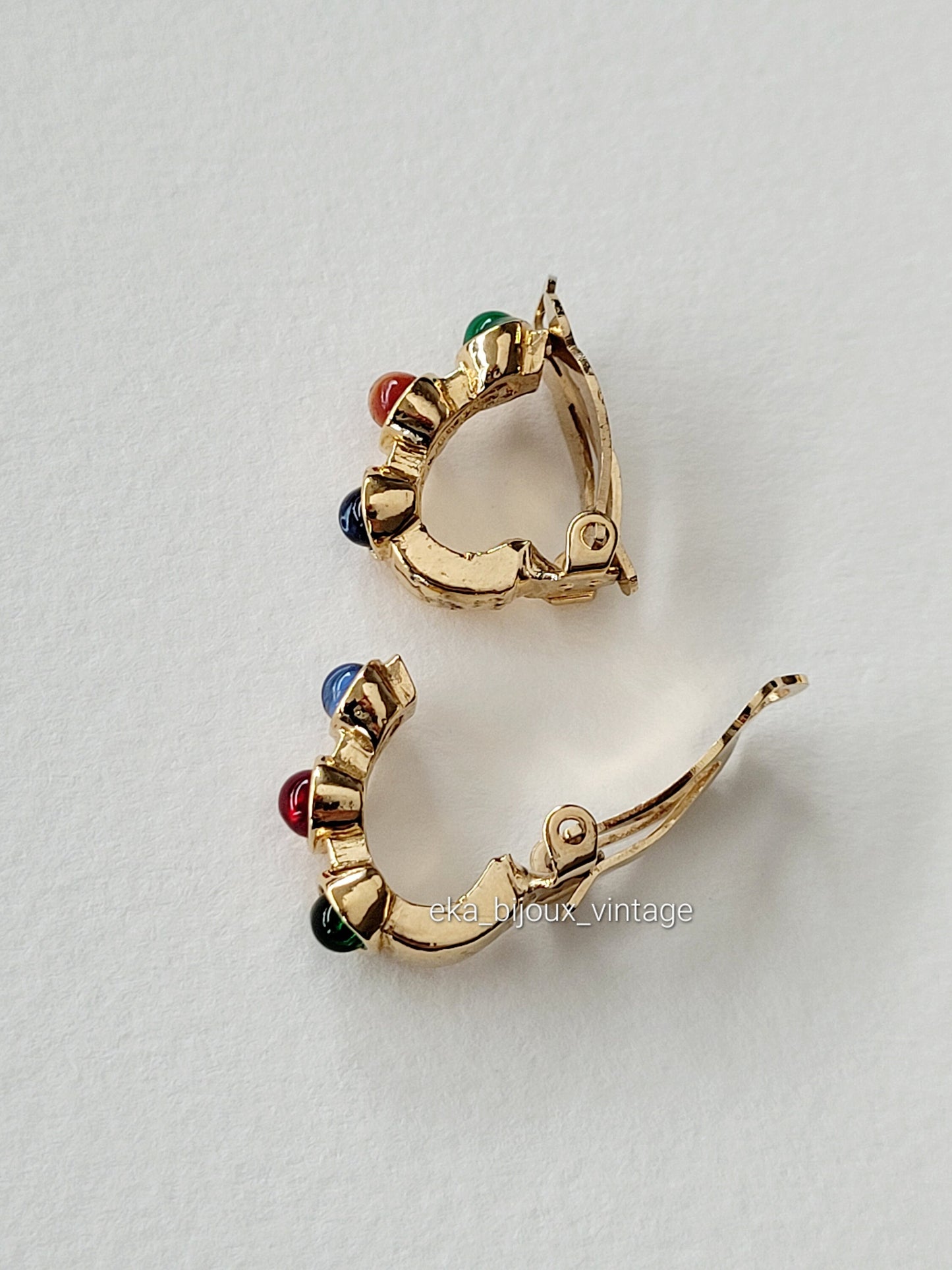 Guy Laroche Paris - Boucles d'oreilles vintage