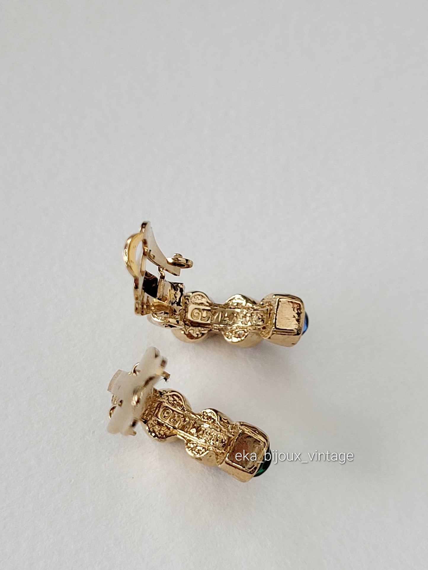 Guy Laroche Paris - Boucles d'oreilles vintage