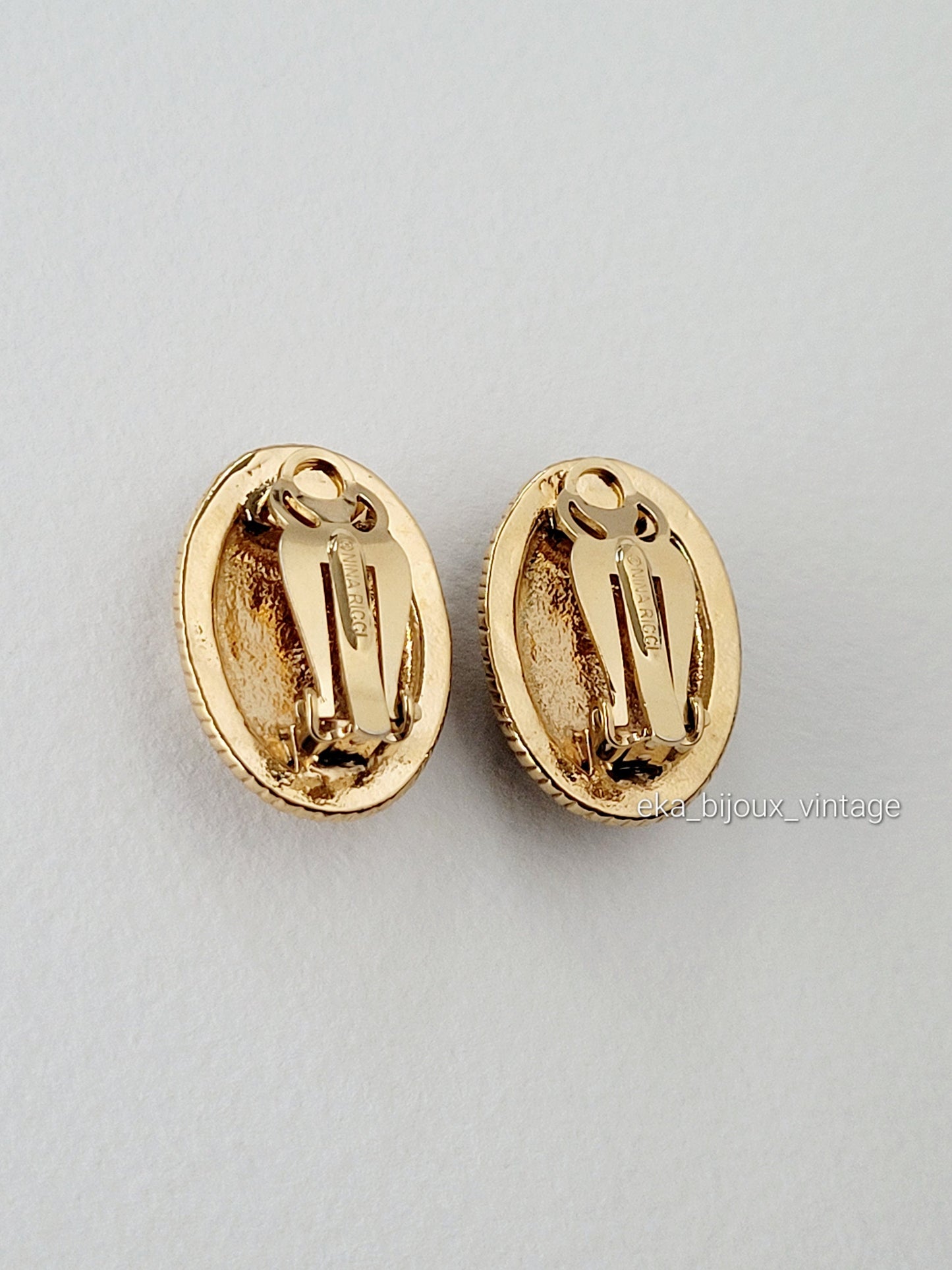 Nina Ricci - Boucles d'oreilles vintage