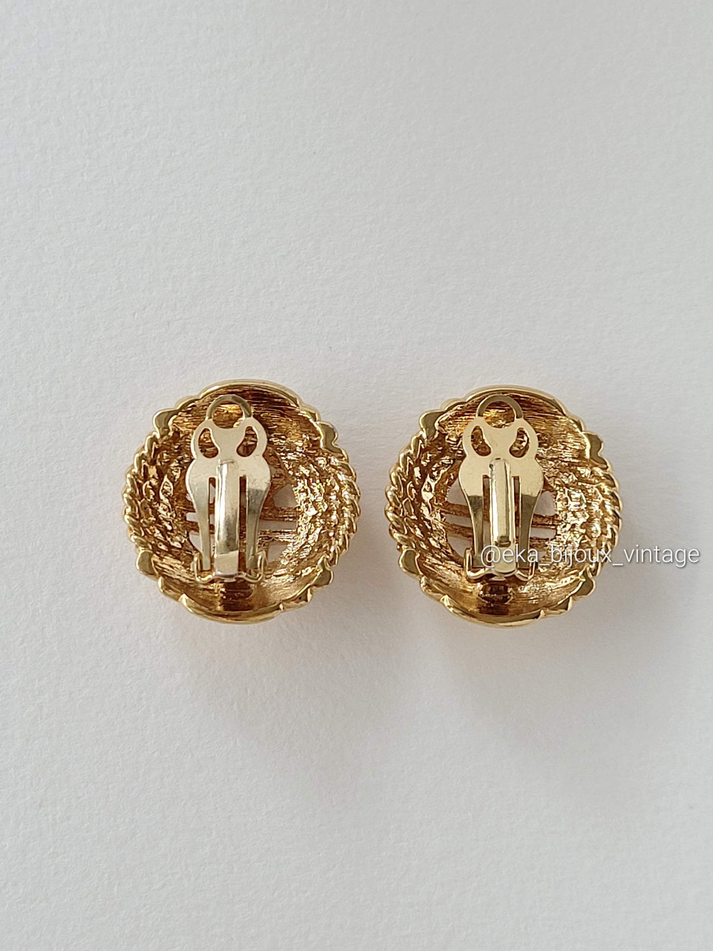 Vintage Louis Féraud Paris earrings