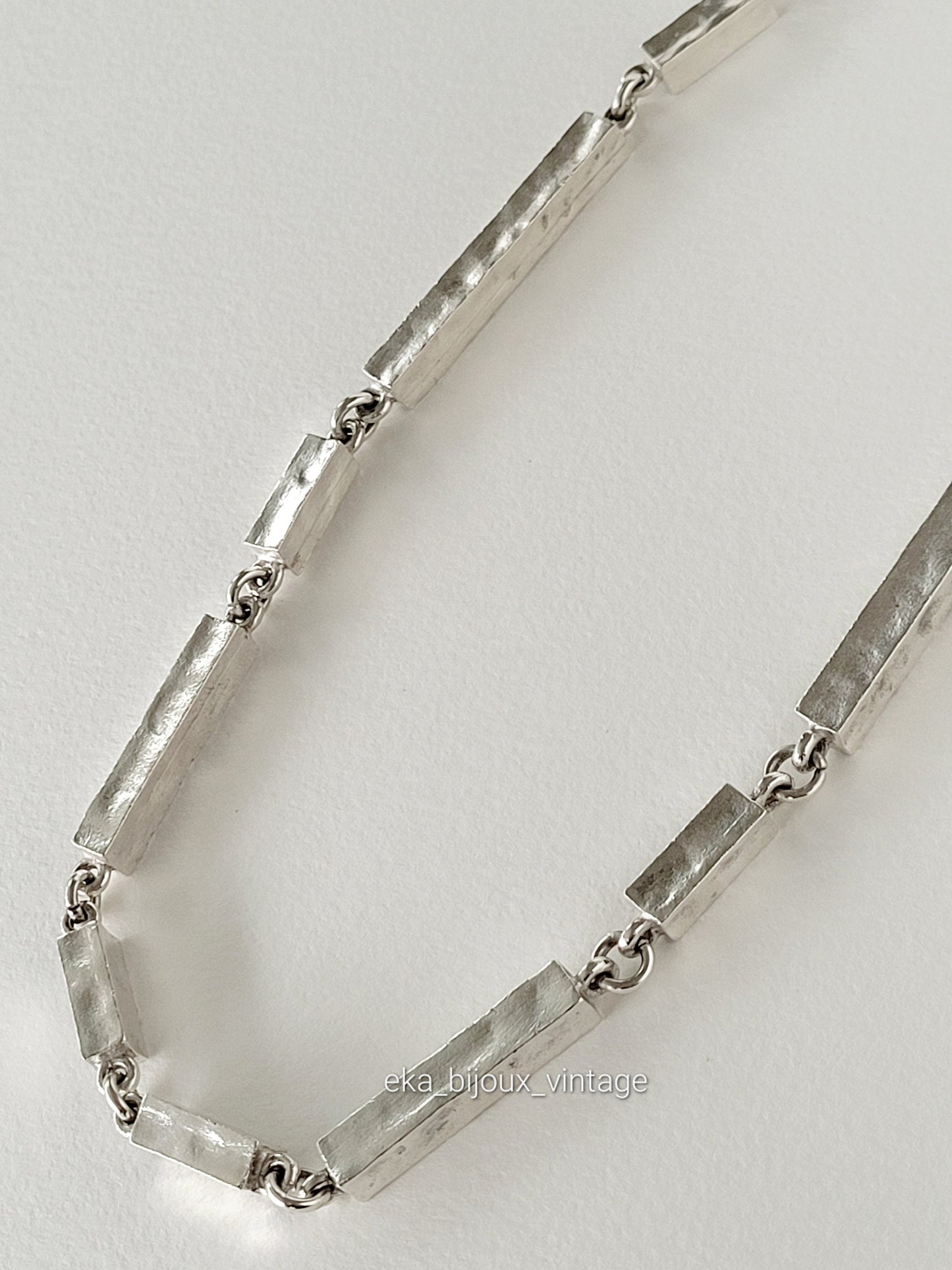 Biche de Bere - Vintage silver necklace