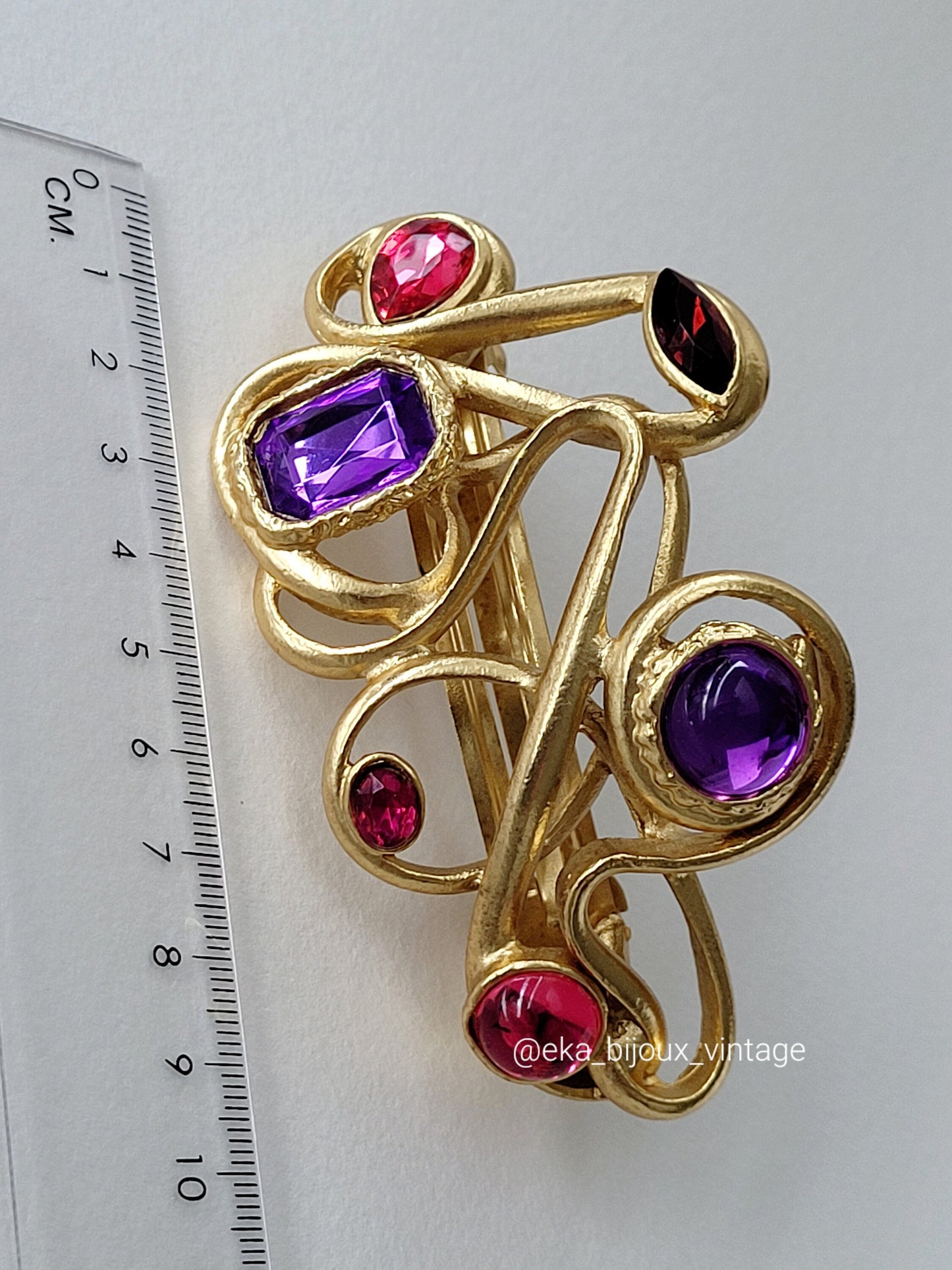 Dolce Vita - Vintage jewel barrette