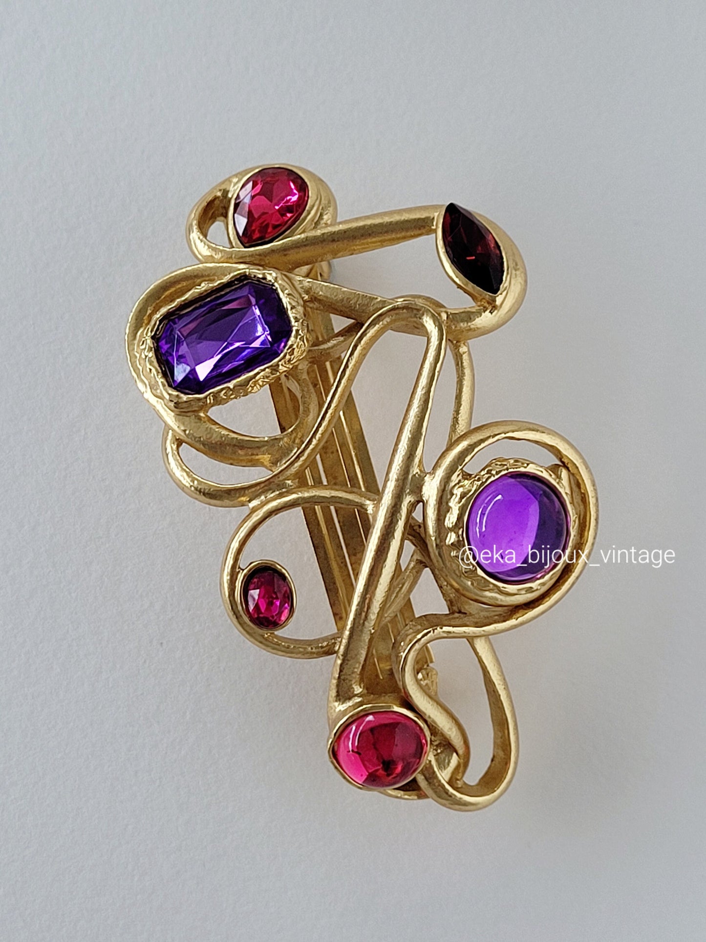 Dolce Vita - Vintage jewel barrette