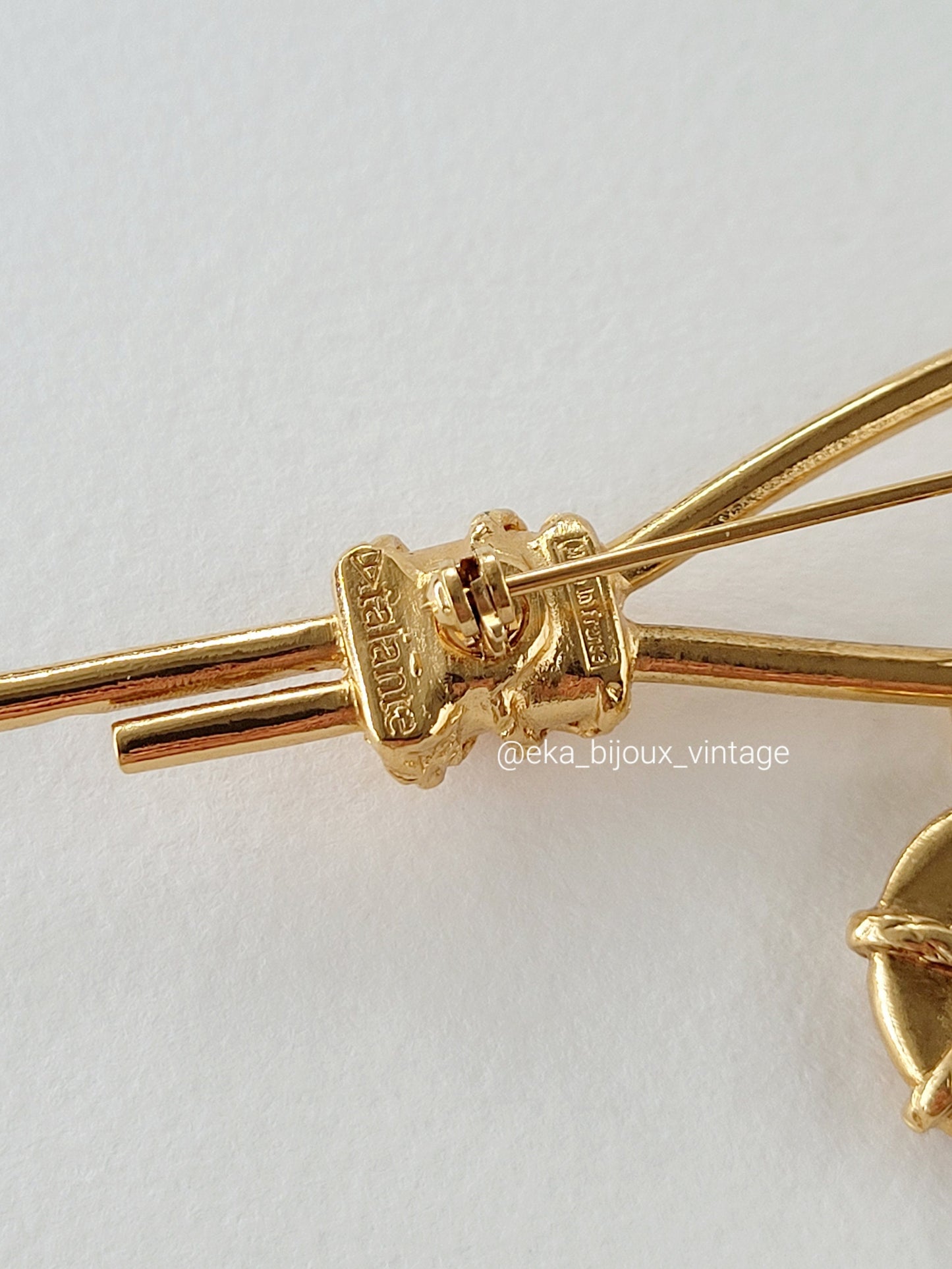 Atalante - Grande broche vintage